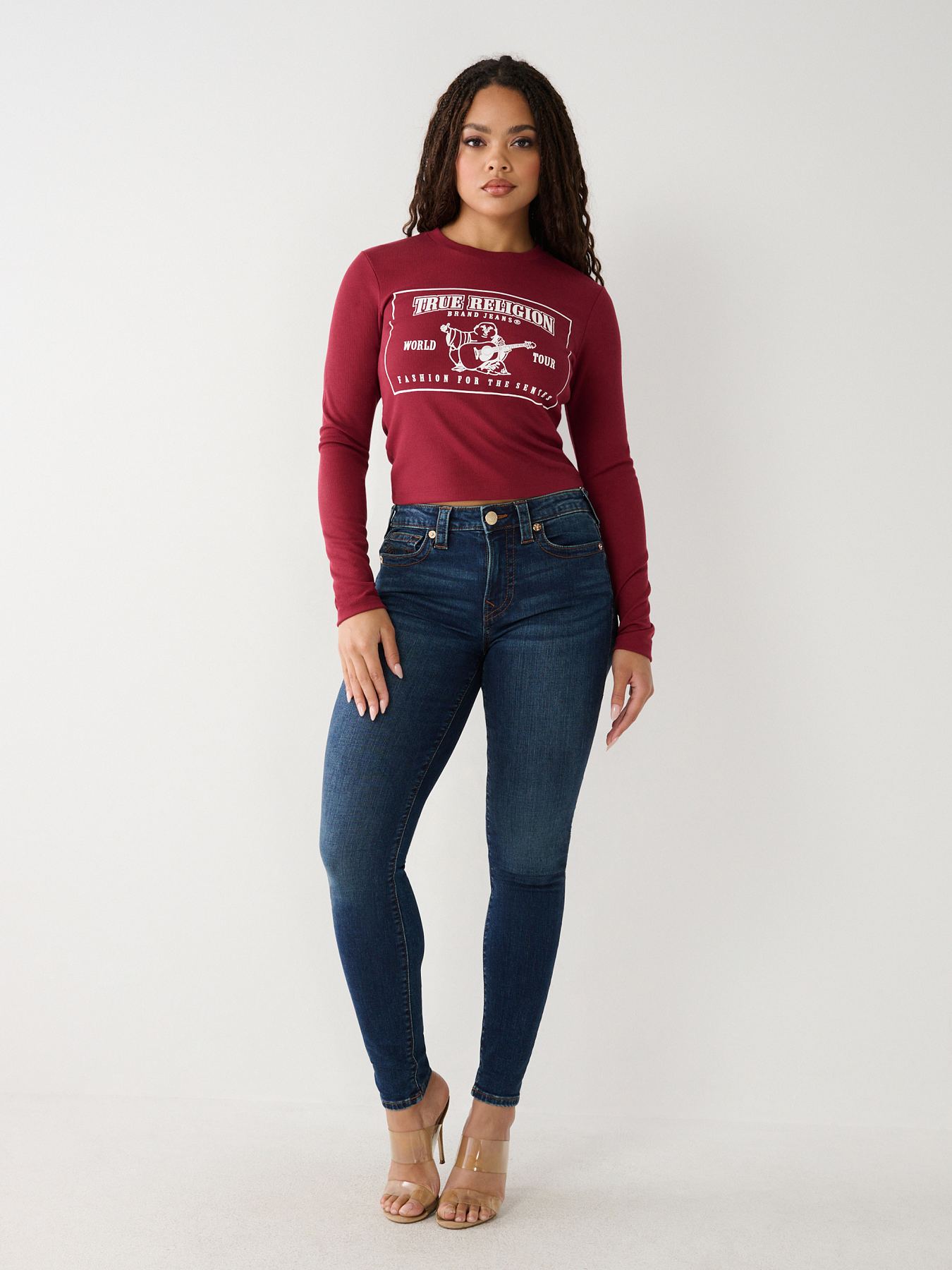 LONG SLEEVE LOGO BABY TEE, image 4