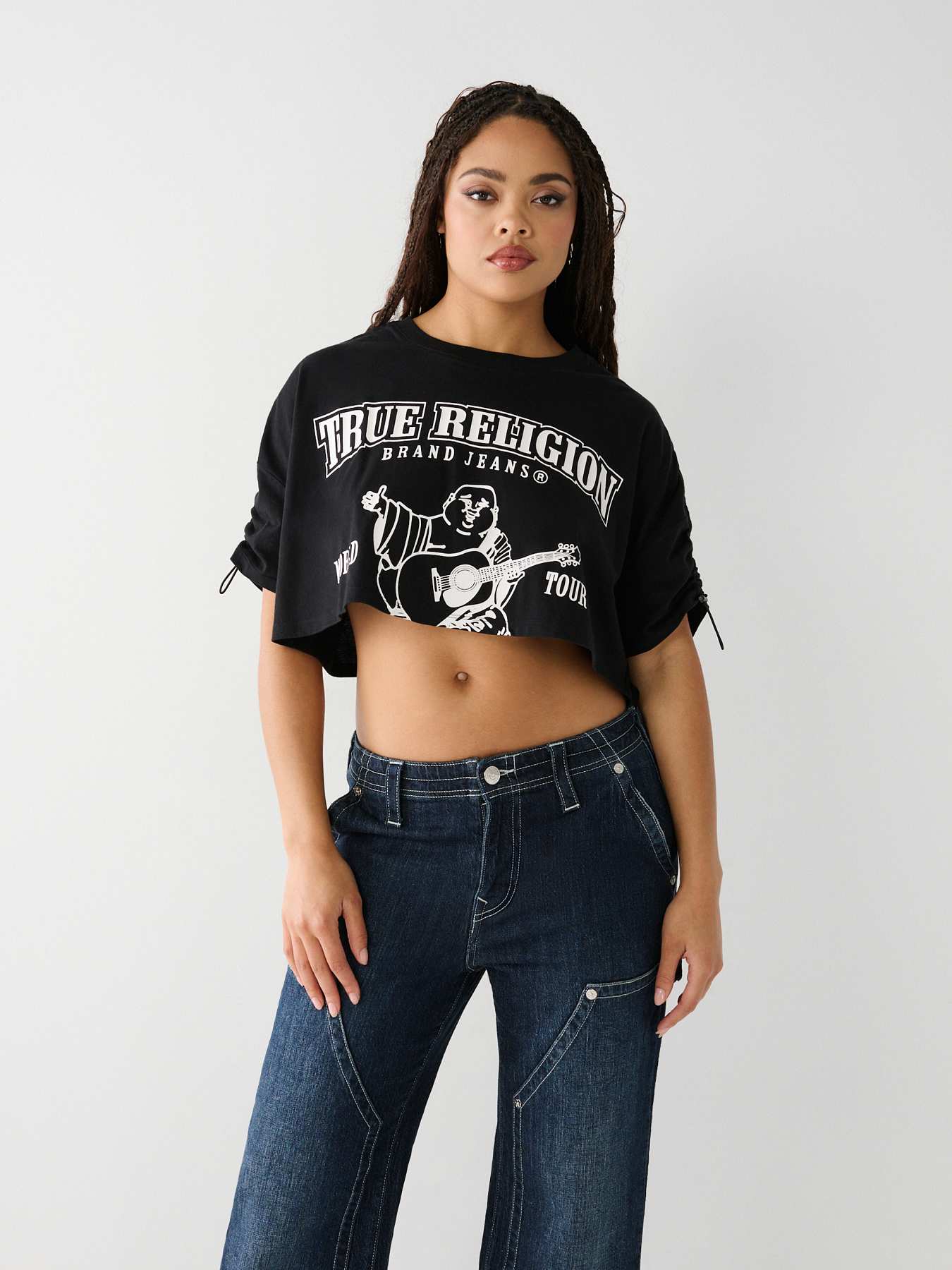 BUDDHA CROP TEE, image 1