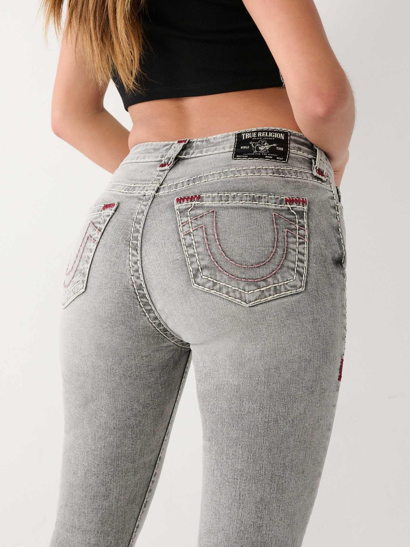 True religion high clearance rise super skinny jeans