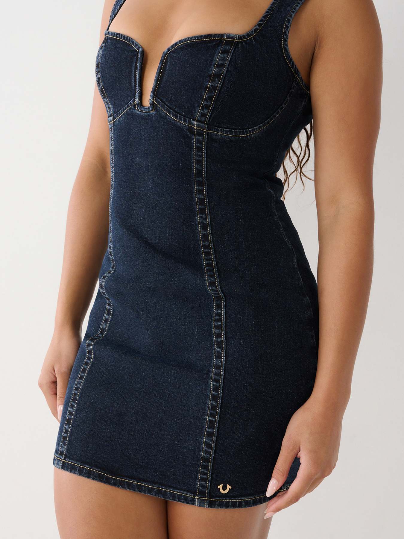 True religion best sale denim dress