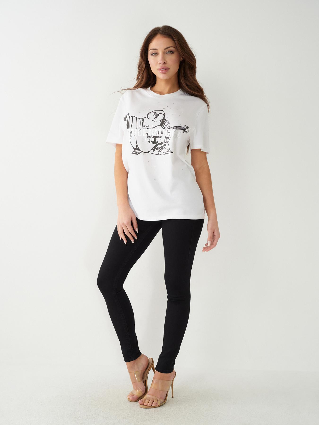 BUDDHA SPLATTER RELAXED TEE, image 4