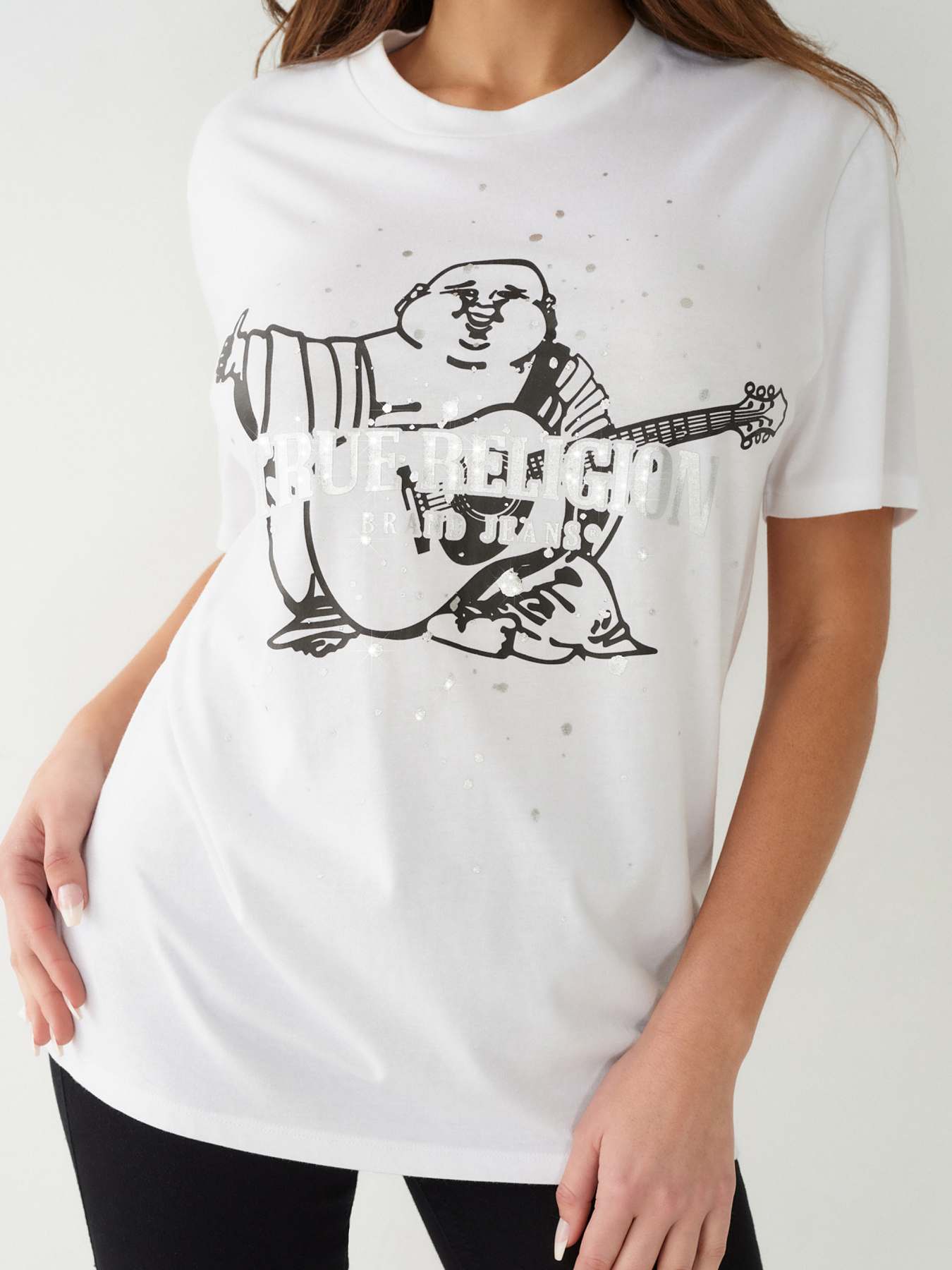 BUDDHA SPLATTER RELAXED TEE, image 1