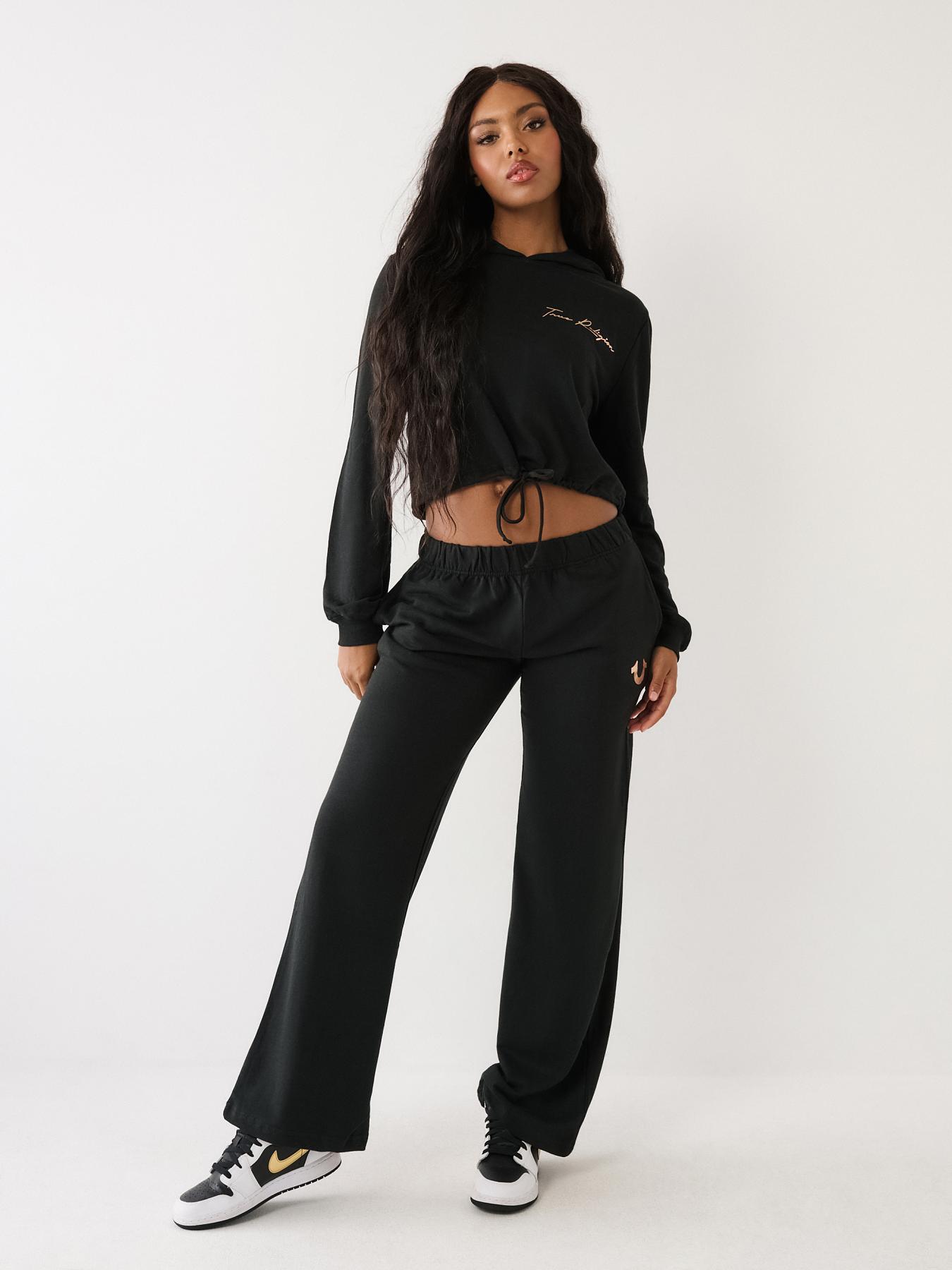 True religion wide online leg sweatpants