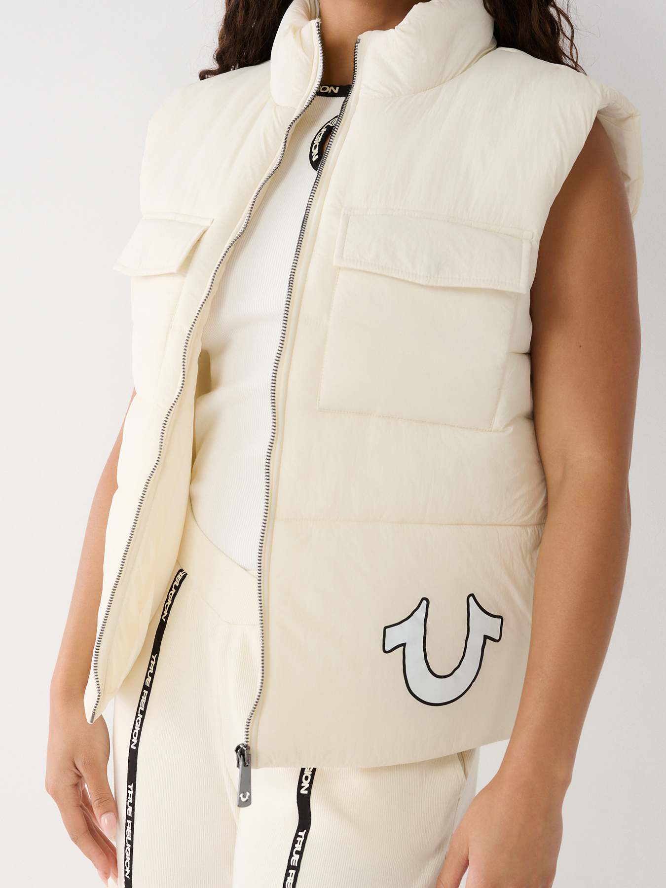 RELAXED PUFFER VEST