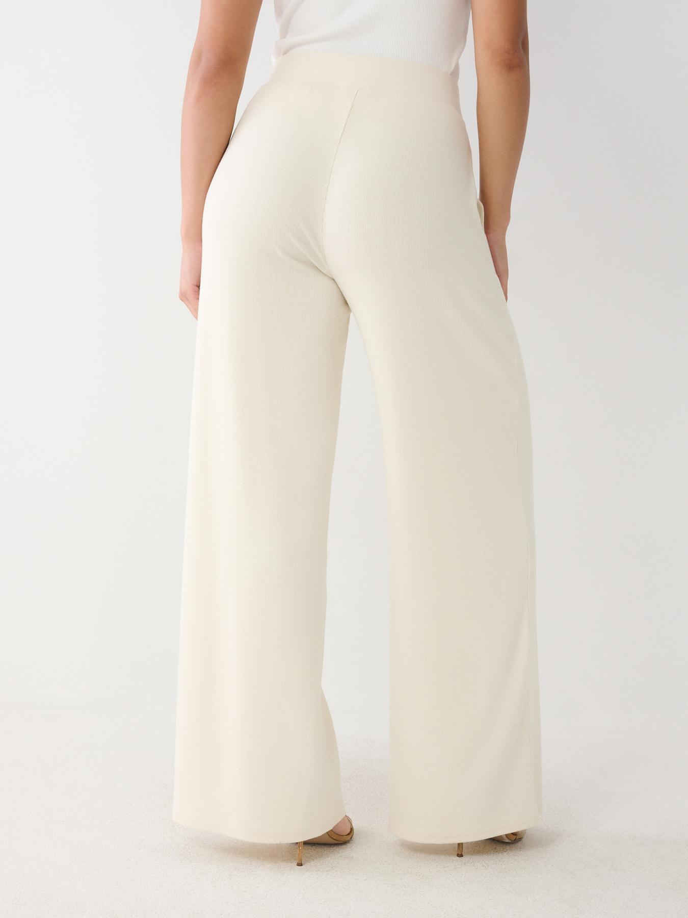 WIDE LEG LOGO TRIM JOGGER, image 5