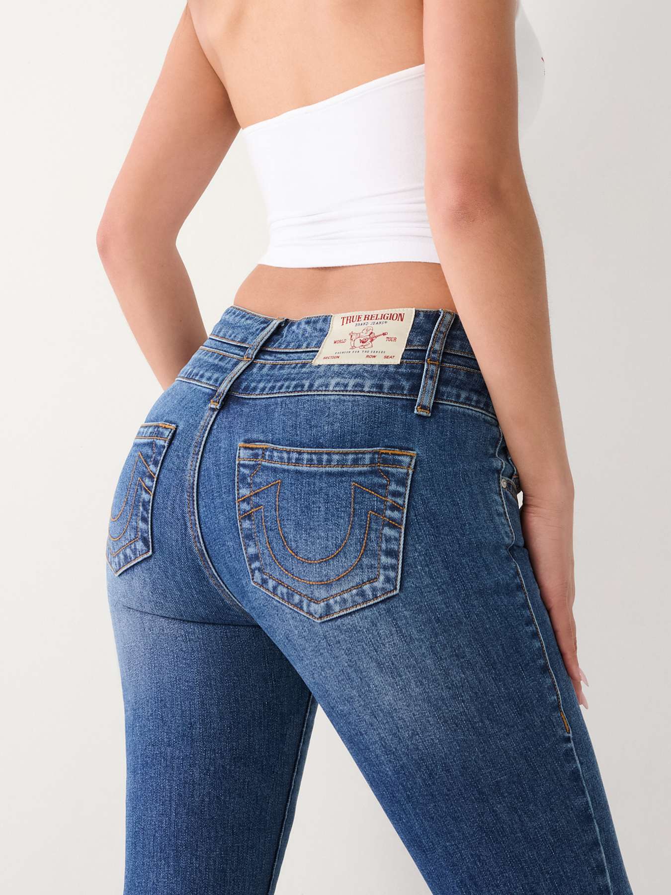 DOUBLE WAISTED BOOTCUT JEAN, image 5