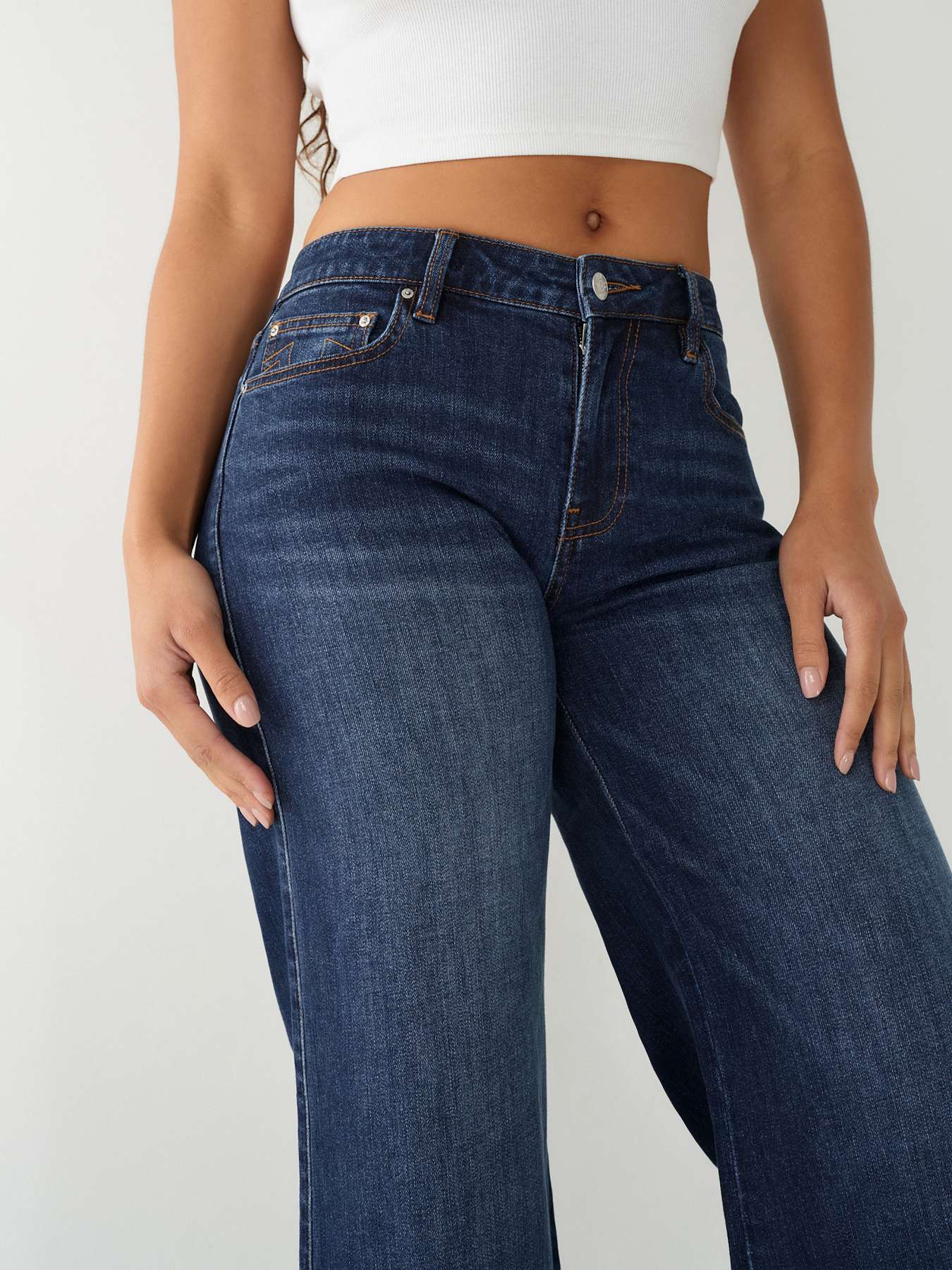 RELAXED WIDE LEG JEAN, image 5
