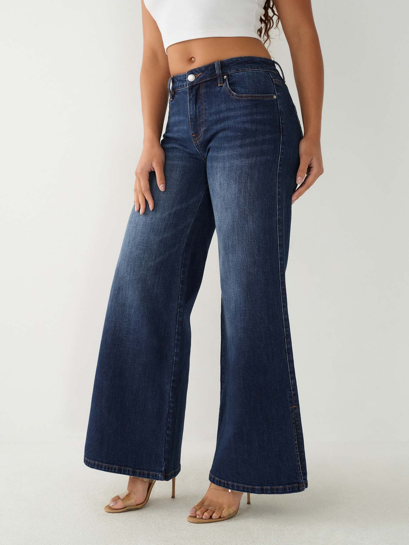 RELAXED WIDE LEG JEAN, image 6