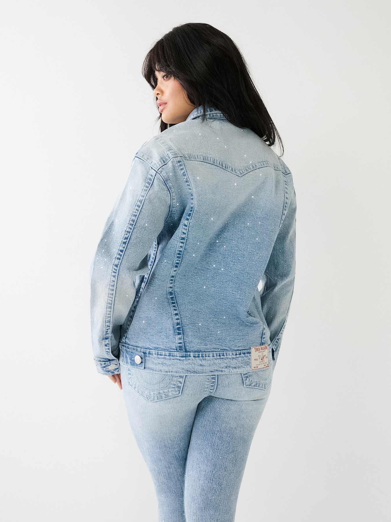 True religion jean jacket on sale womens