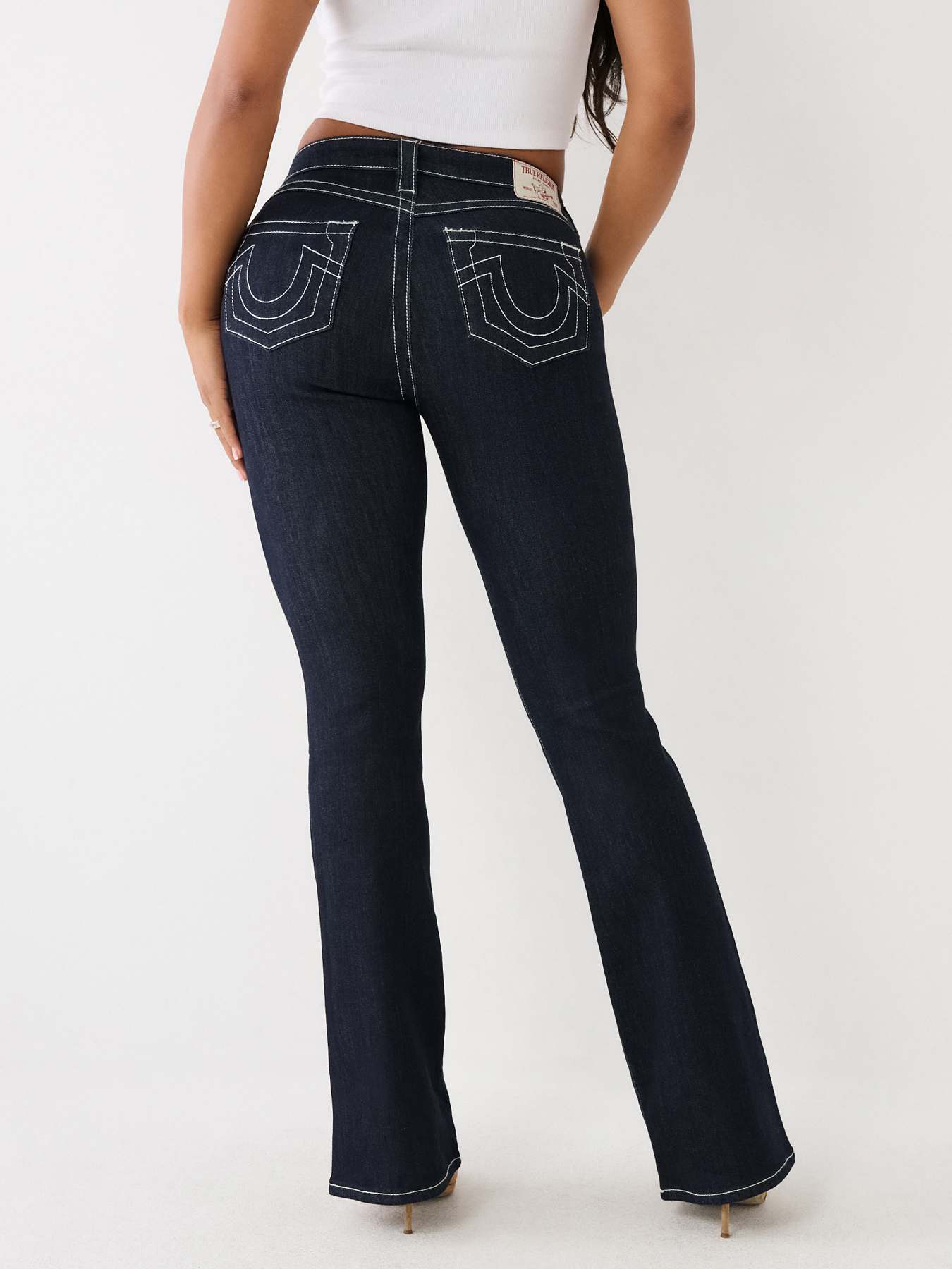 True Religion Becca Mid-Rise Bootcut Jean - Mimosa