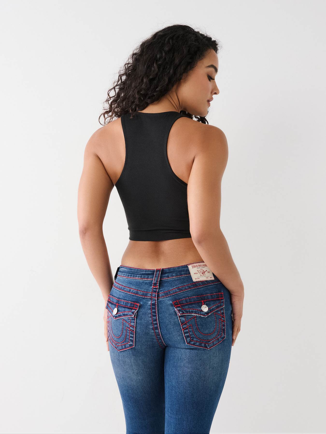 NOTCH CROP LOGO TANK