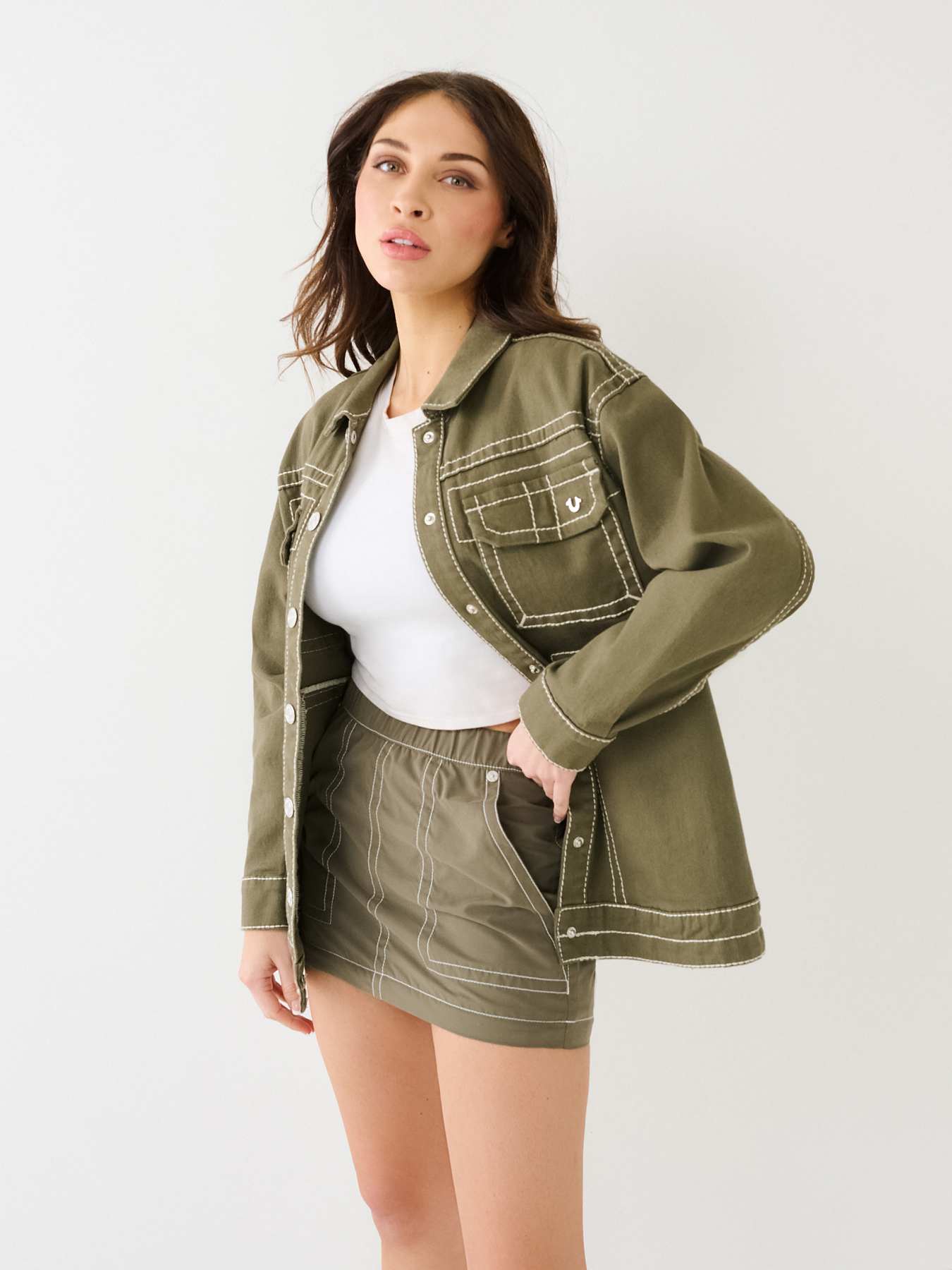 UTILITY BIG T OVERSIZED SHACKET, image 3