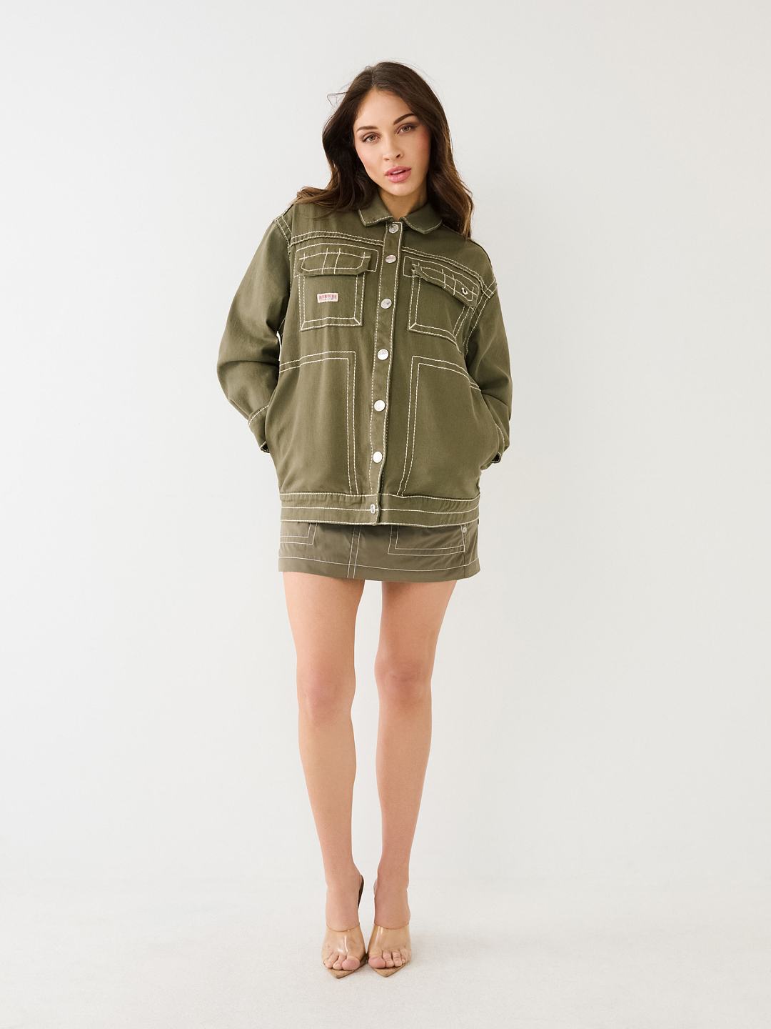 UTILITY BIG T OVERSIZED SHACKET, image 5