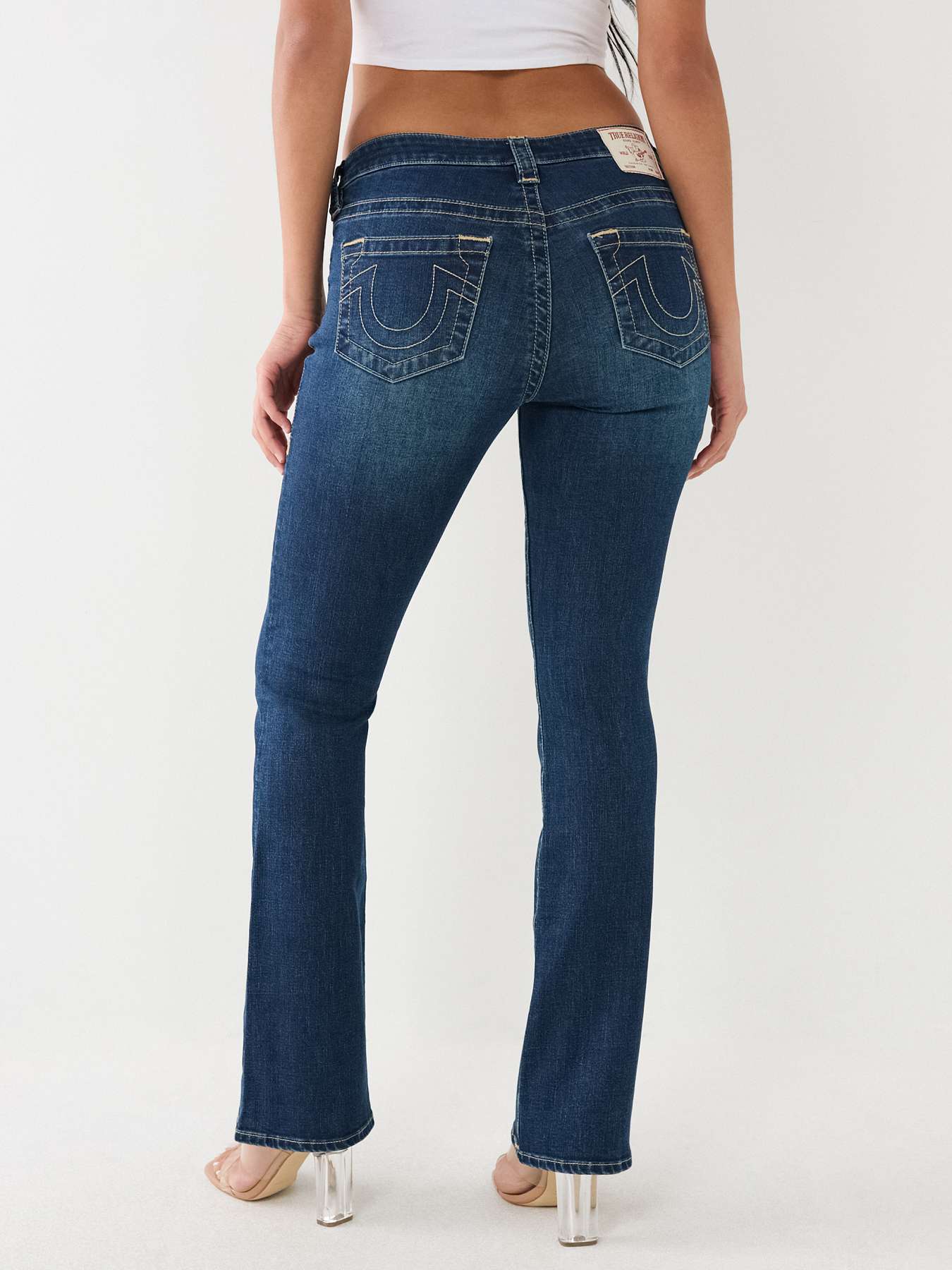 BECCA MID RISE SINGLE NEEDLE BOOTCUT JEAN - Dark High Road BECCA MID RISE SINGLE NEEDLE BOOTCUT JEAN - Dark High Road