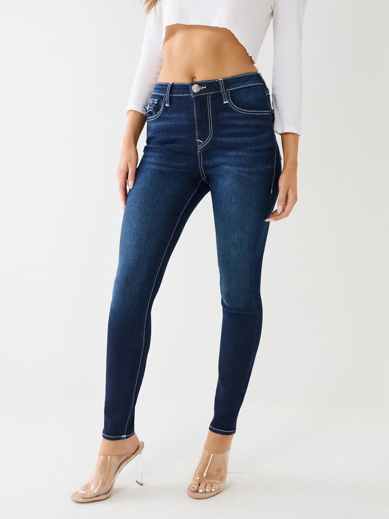 HALLE HIGH RISE SUPER SKINNY JEAN