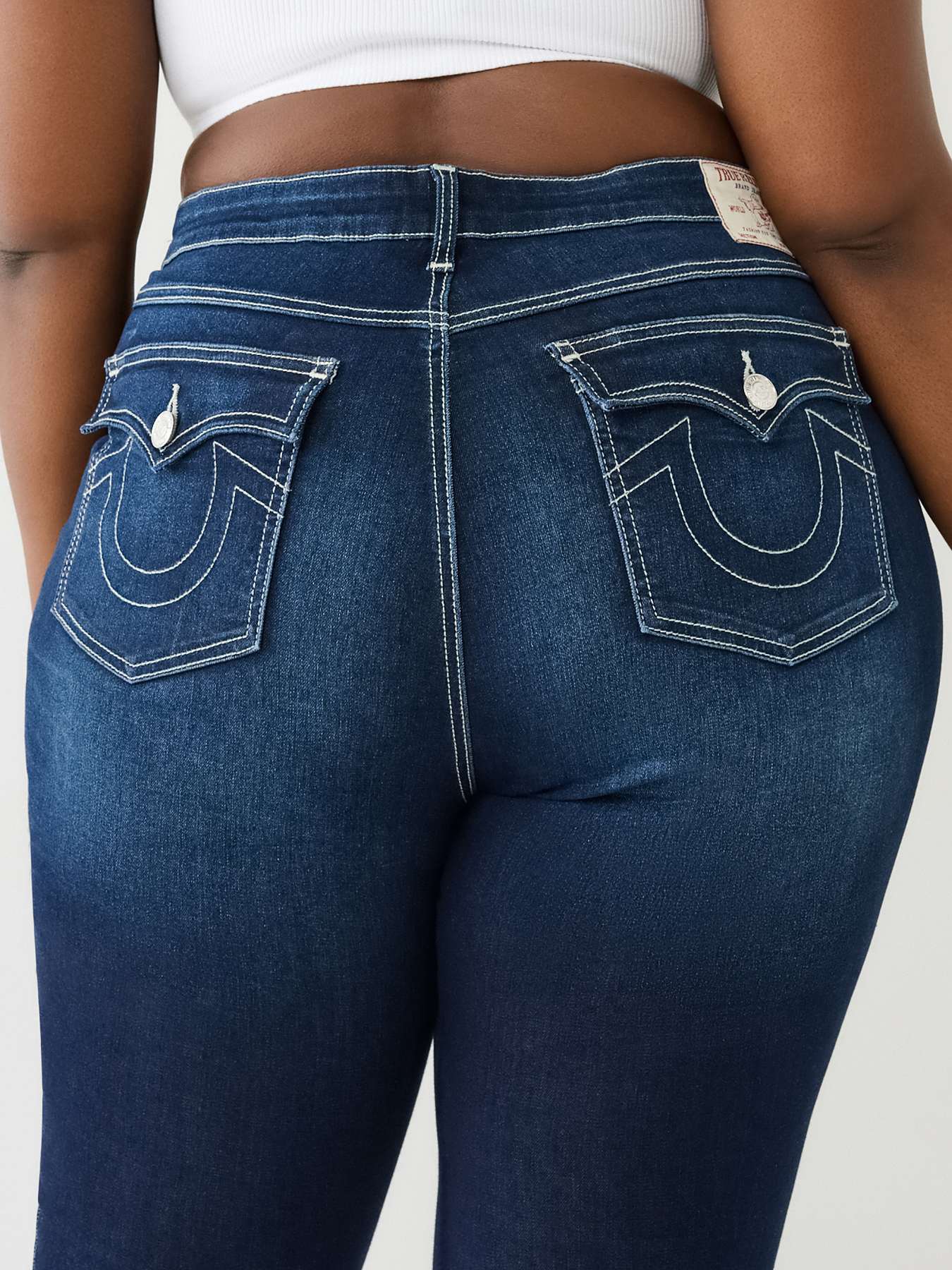 True religion halle high rise sales super skinny