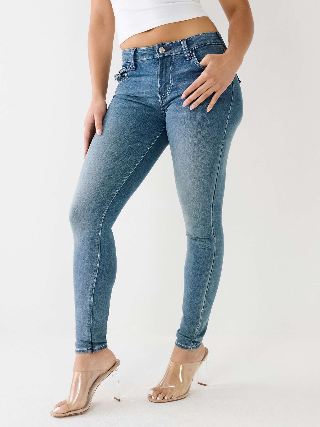 Coupe jean skinny best sale