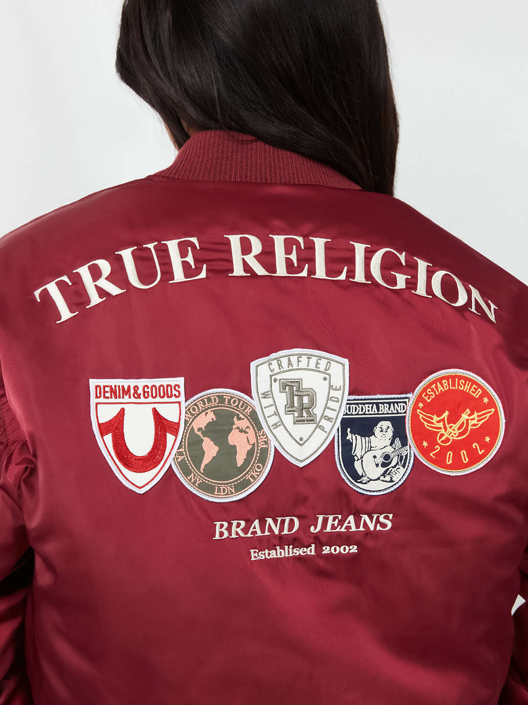 TR PATCHED BOMBER JACKET | True Religion