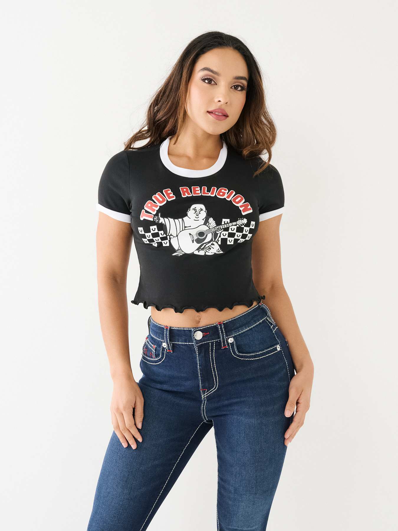 TR BUDDHA LOGO BABY TEE, image 2