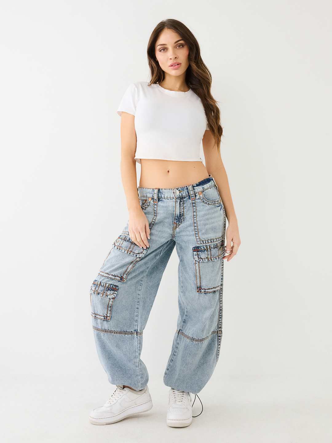 JESSIE SUPER BAGGY CARGO JEAN, image 8