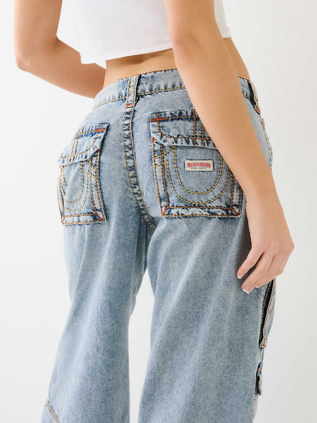 JESSIE SUPER BAGGY CARGO JEAN, image 1