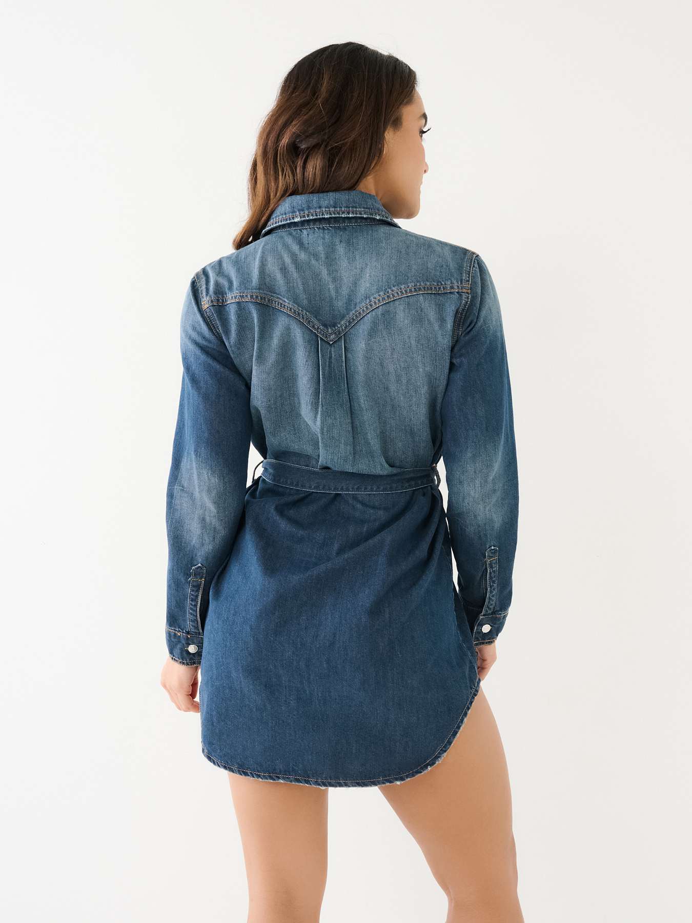 True religion denim on sale dress