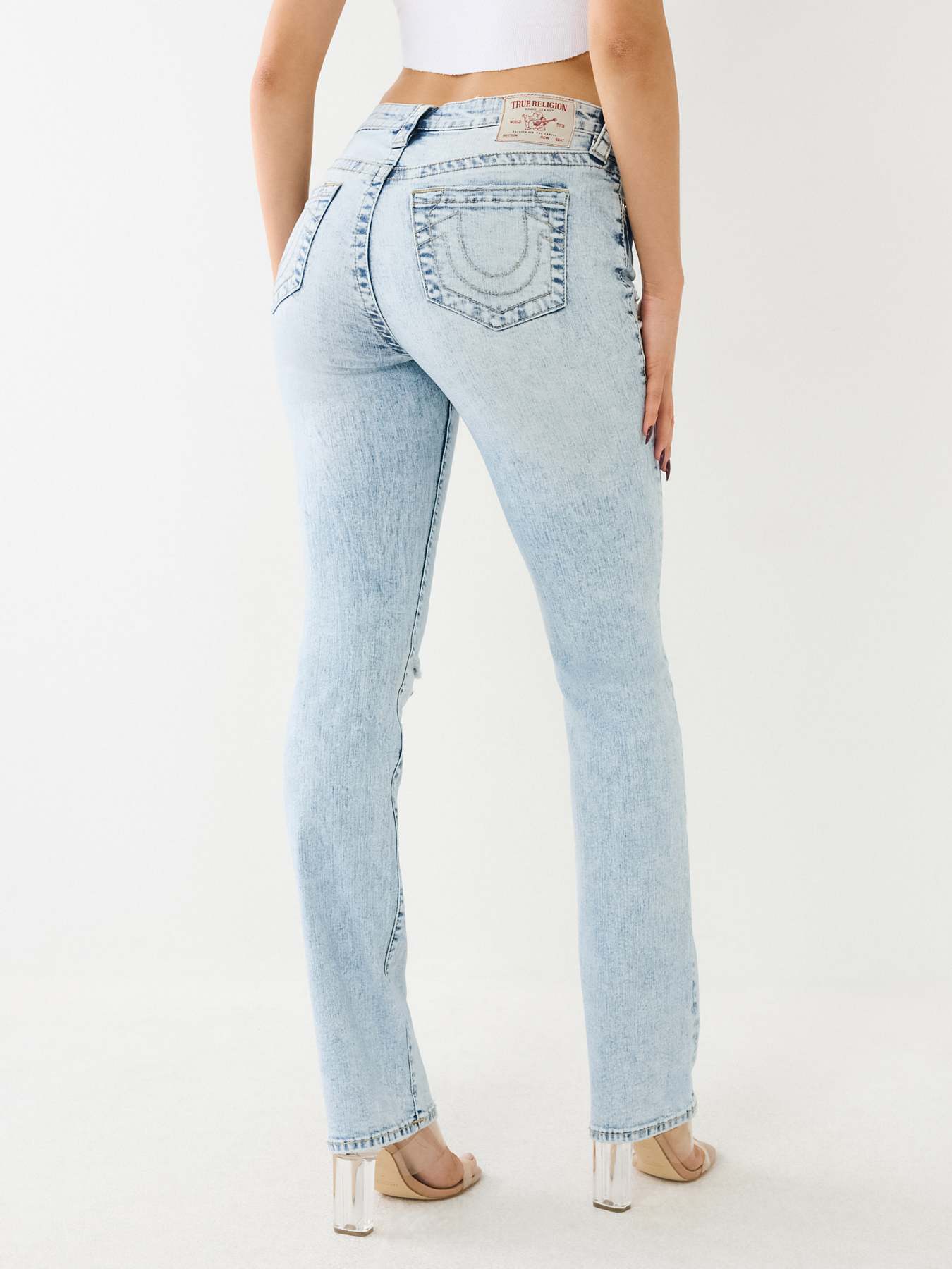 Baby blue true religion jeans hotsell