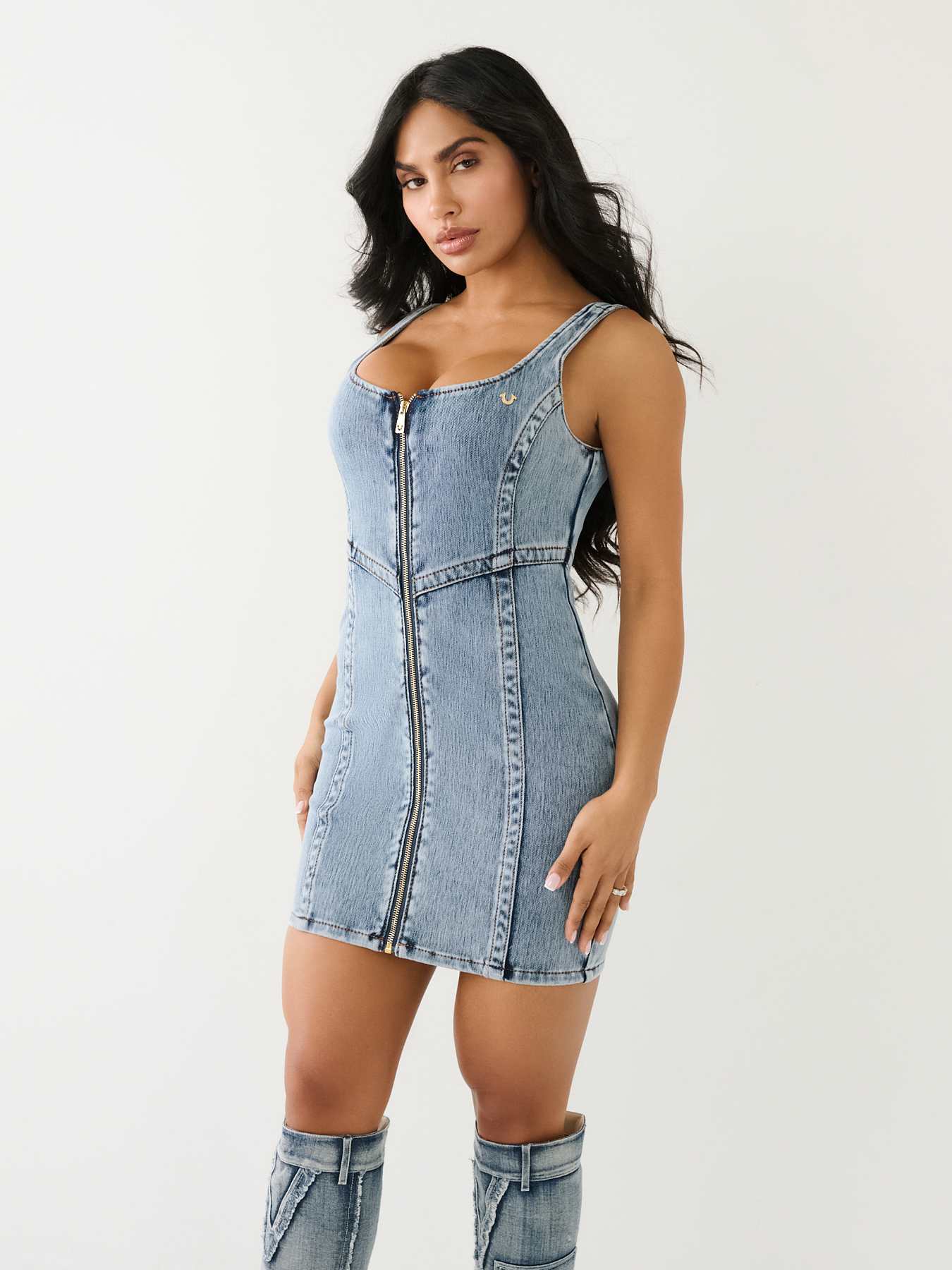 True religion jean store dress