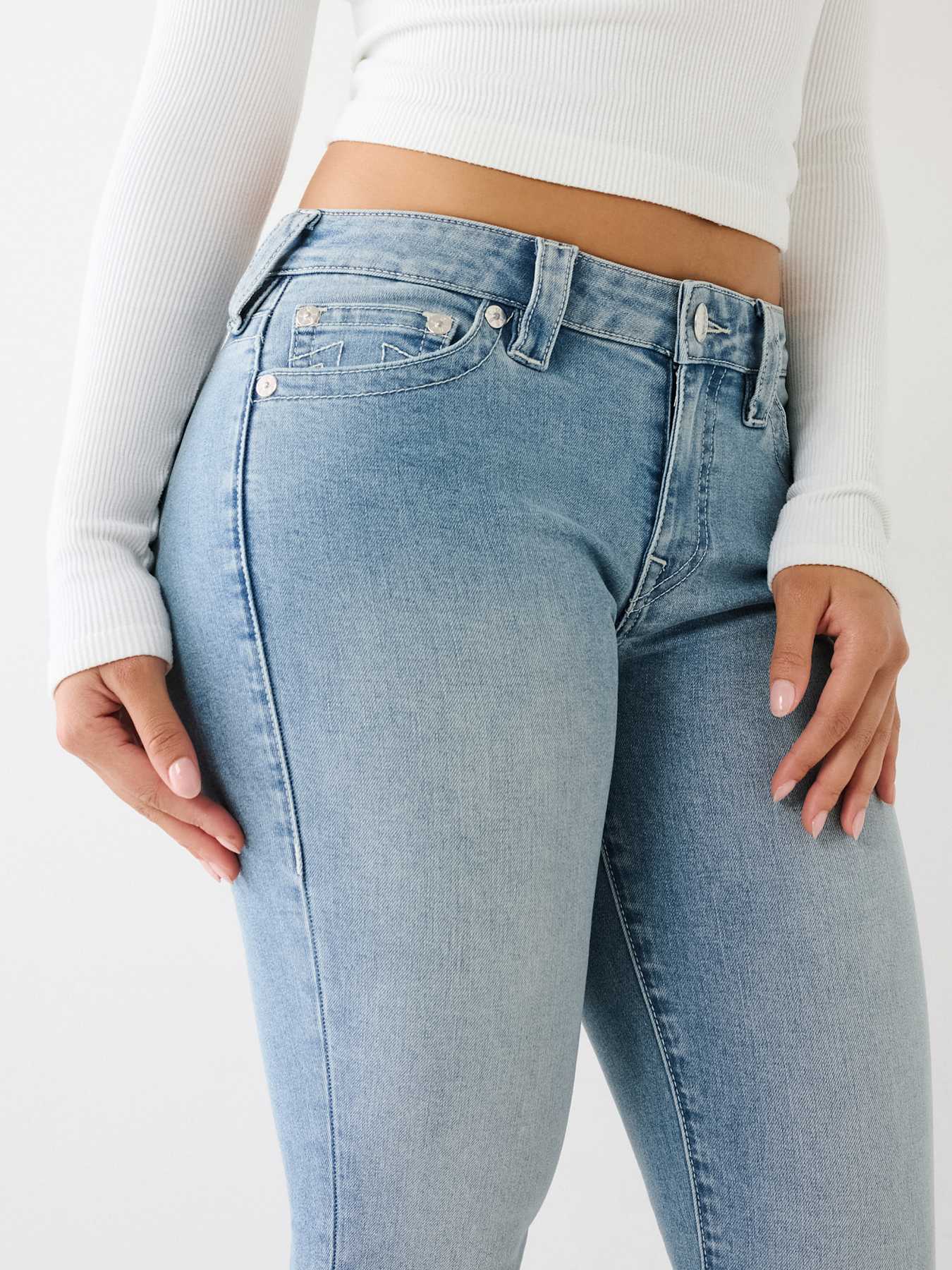 HALLE MID RISE SUPER SKINNY JEAN
