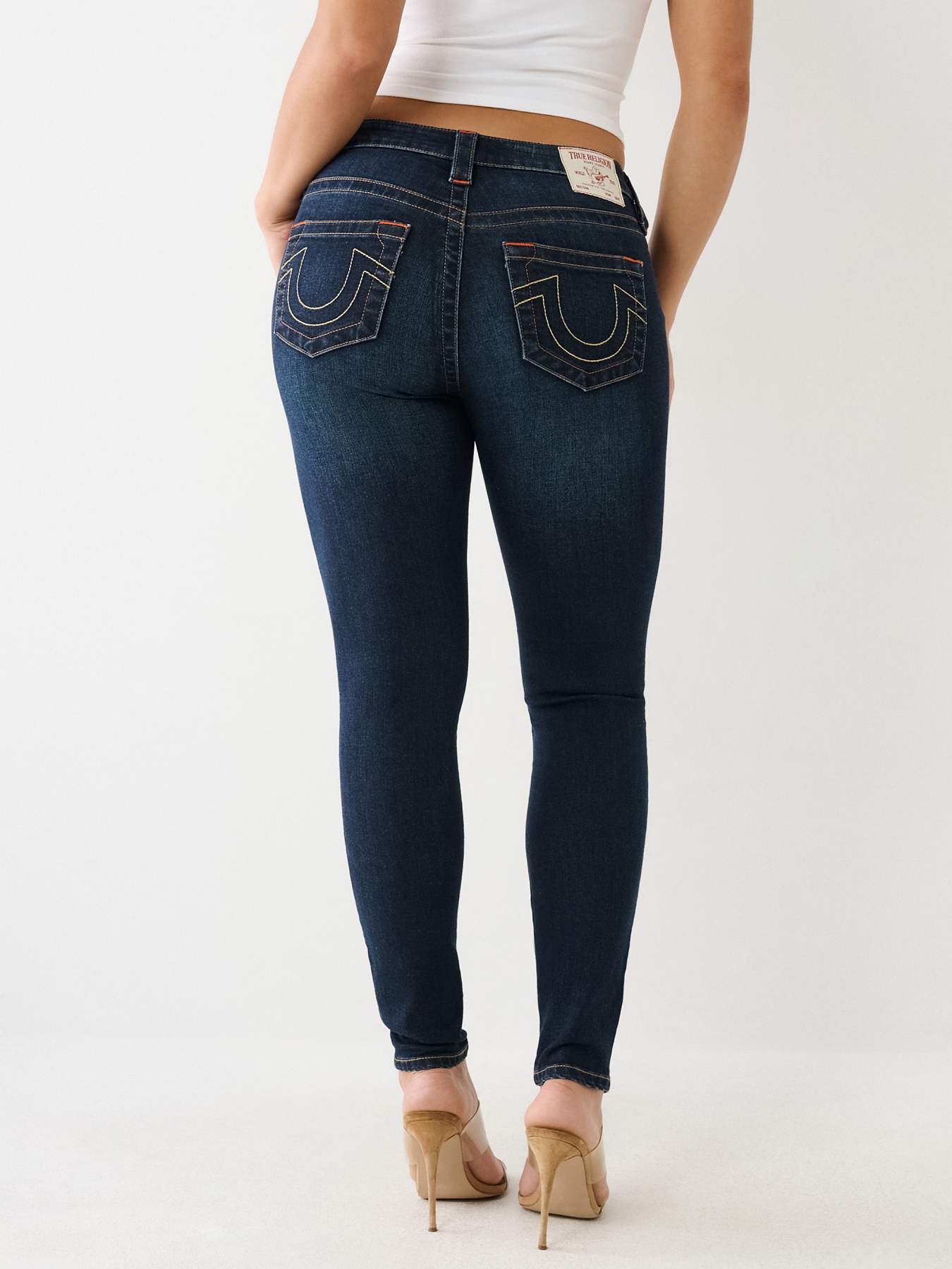 HALLE MID RISE SUPER SKINNY JEAN