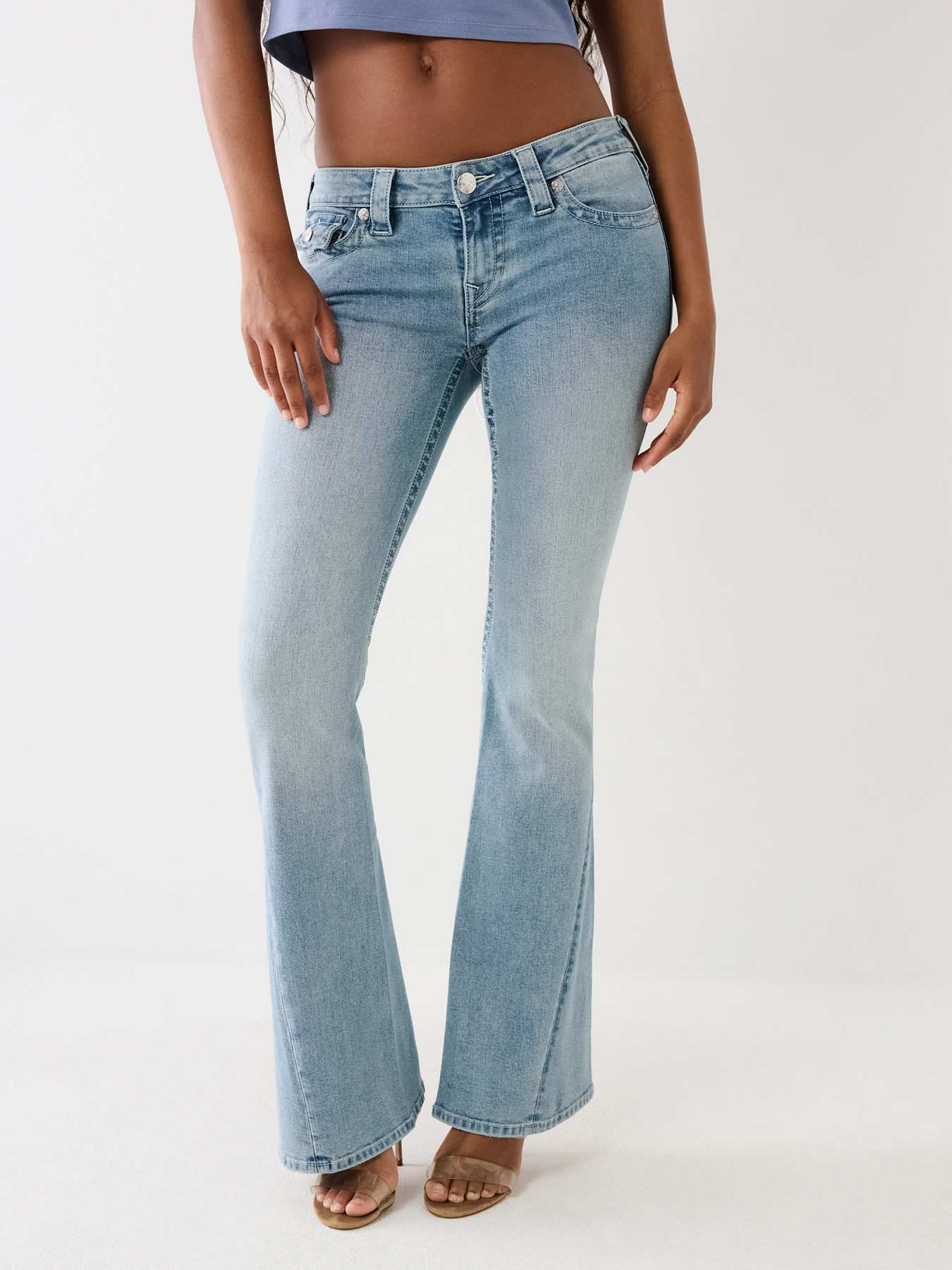 JOEY LOW RISE FLARE JEAN