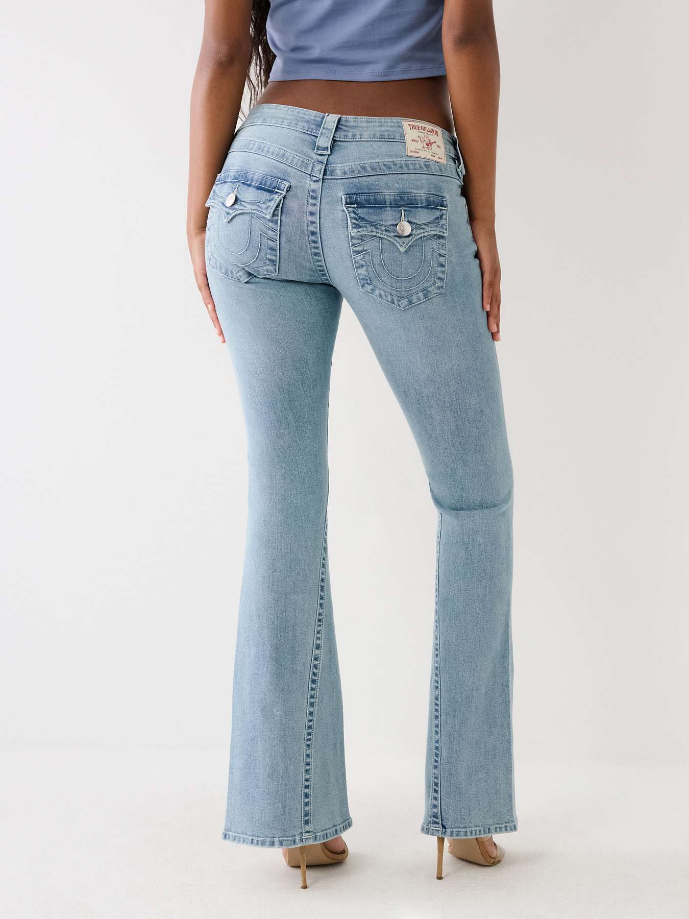 JOEY LOW RISE FLARE JEAN