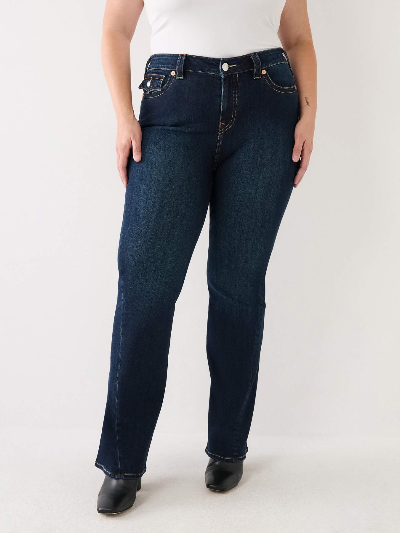 PLUS JOEY HIGH RISE FLARE JEAN, image 4