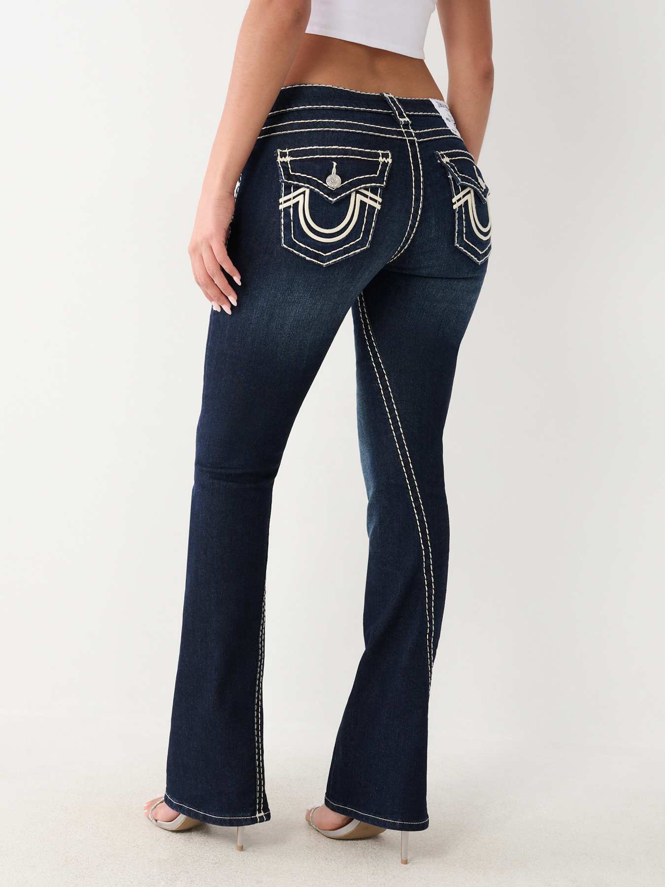 JOEY LOW RISE SUPER T FLARE JEAN