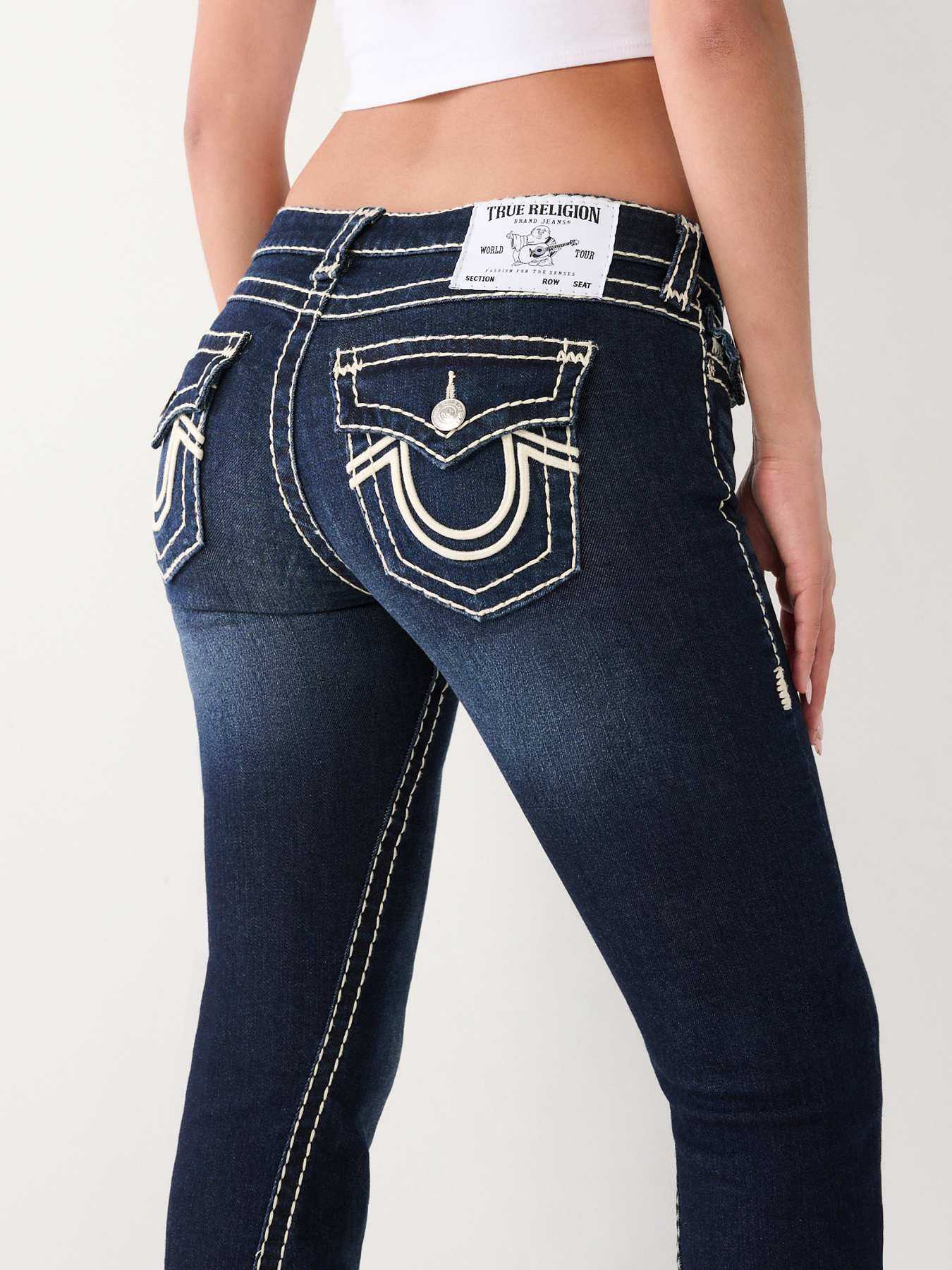 JOEY LOW RISE SUPER T FLARE JEAN