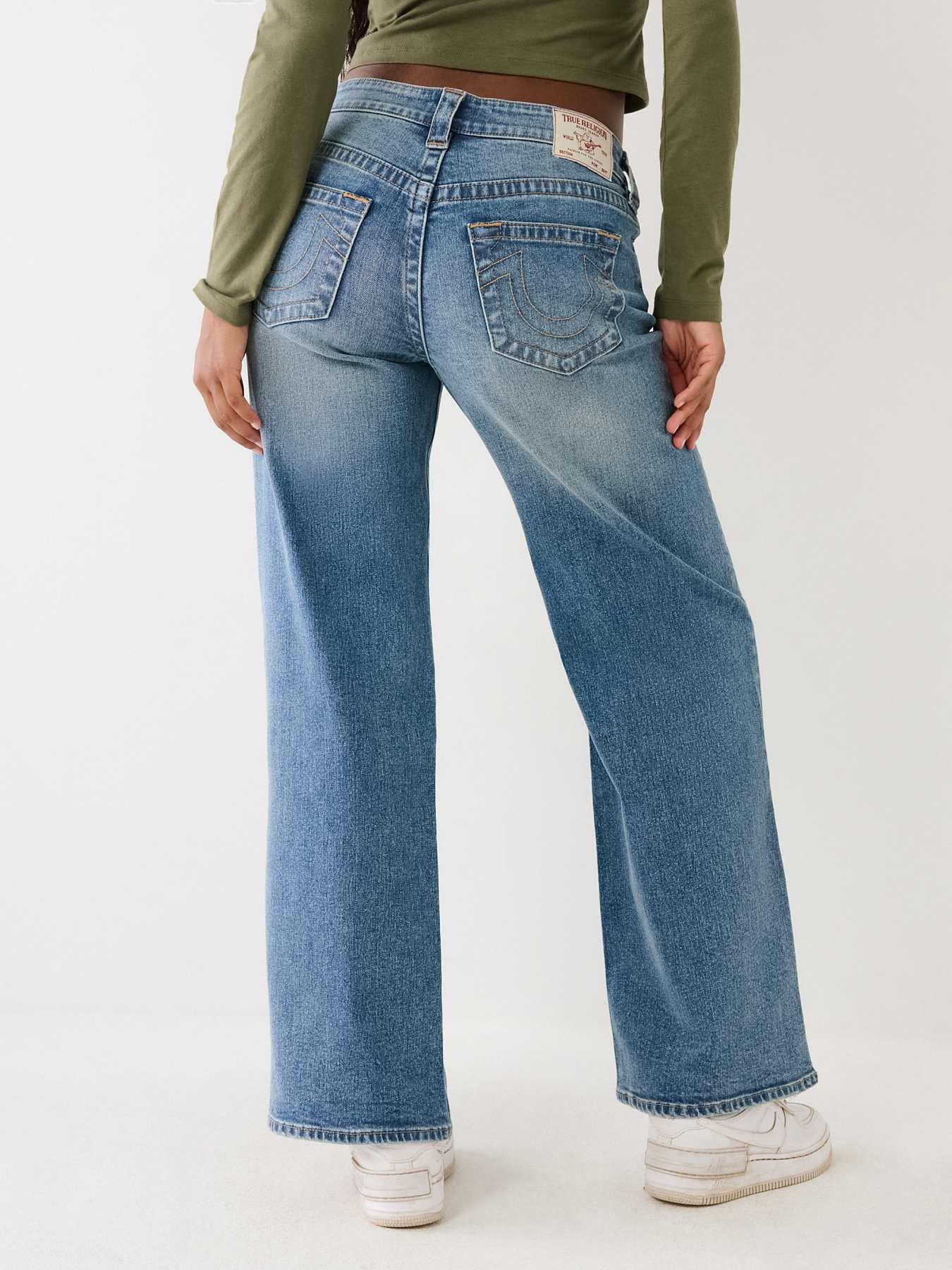 True religion wide leg cheap jeans