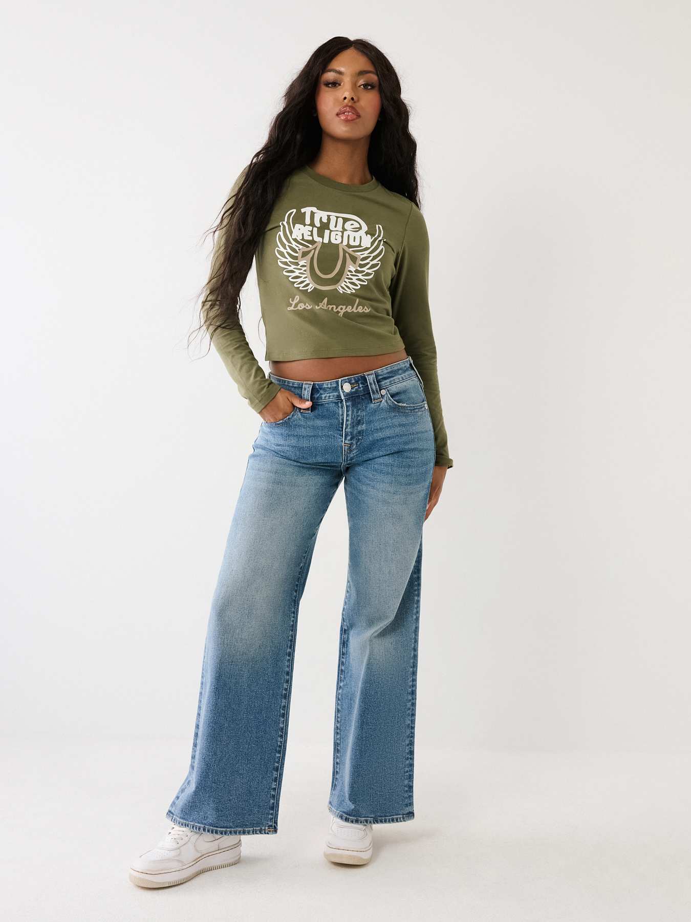 True religion 2025 wide leg jeans