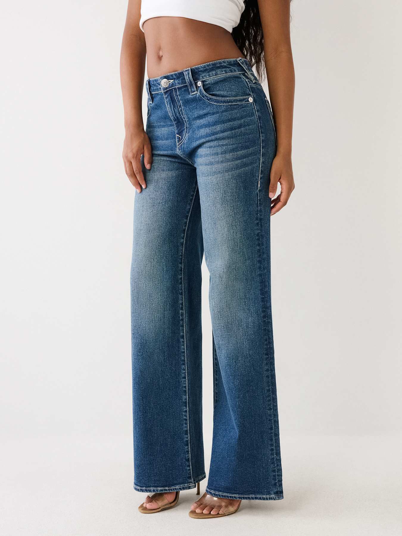LEILA HIGH RISE WIDE LEG JEAN, image 4