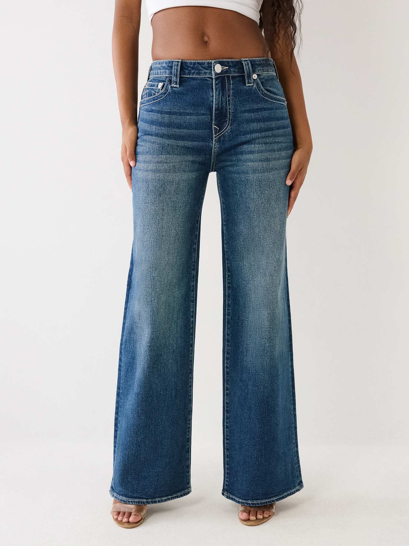 LEILA HIGH RISE WIDE LEG JEAN, image 5