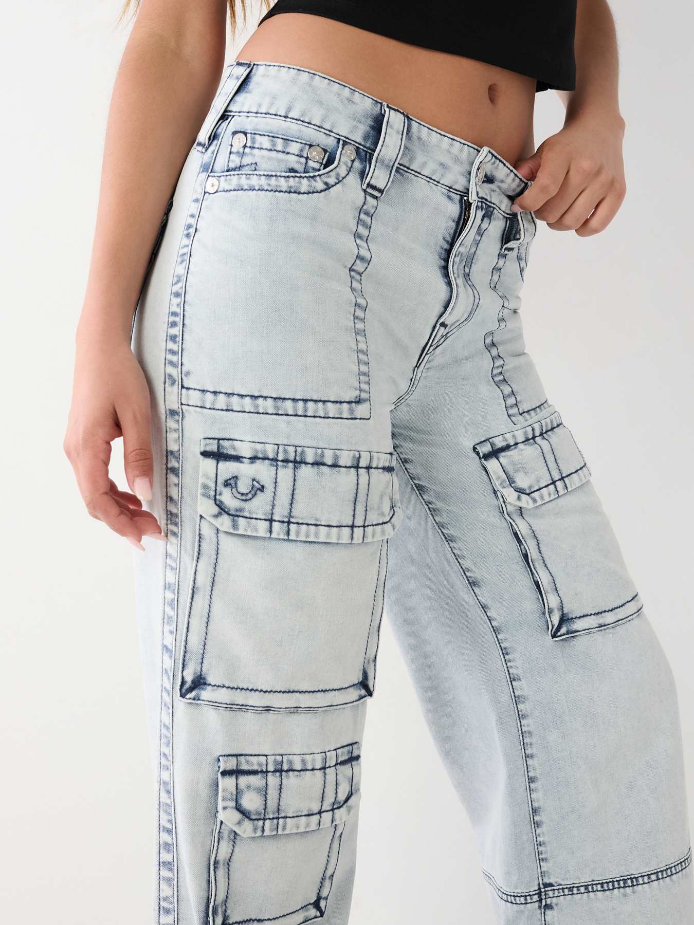 BOBBI BAGGY CARGO JEAN