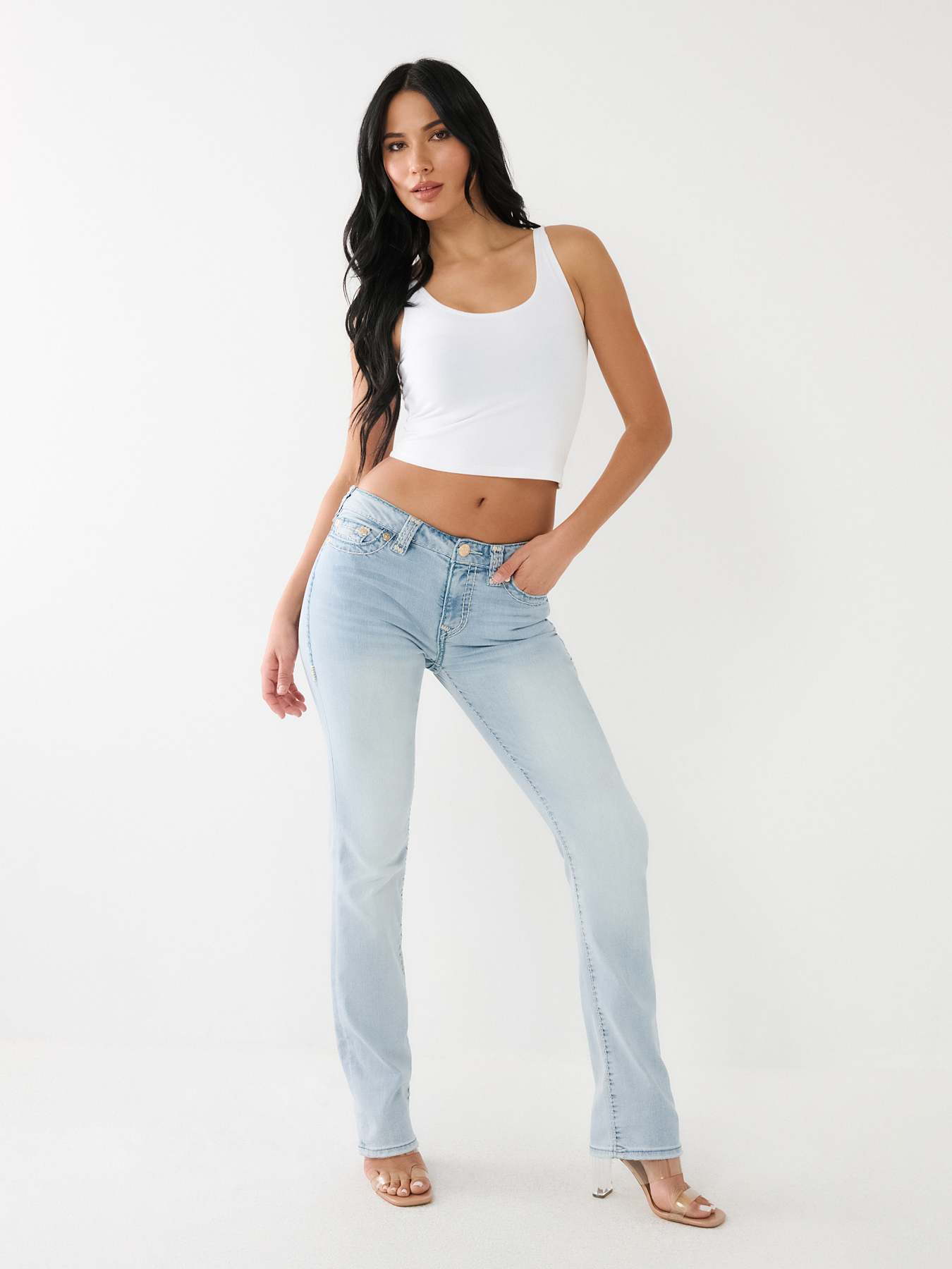 BILLIE MID RISE SUPER T STRAIGHT JEAN, image 5