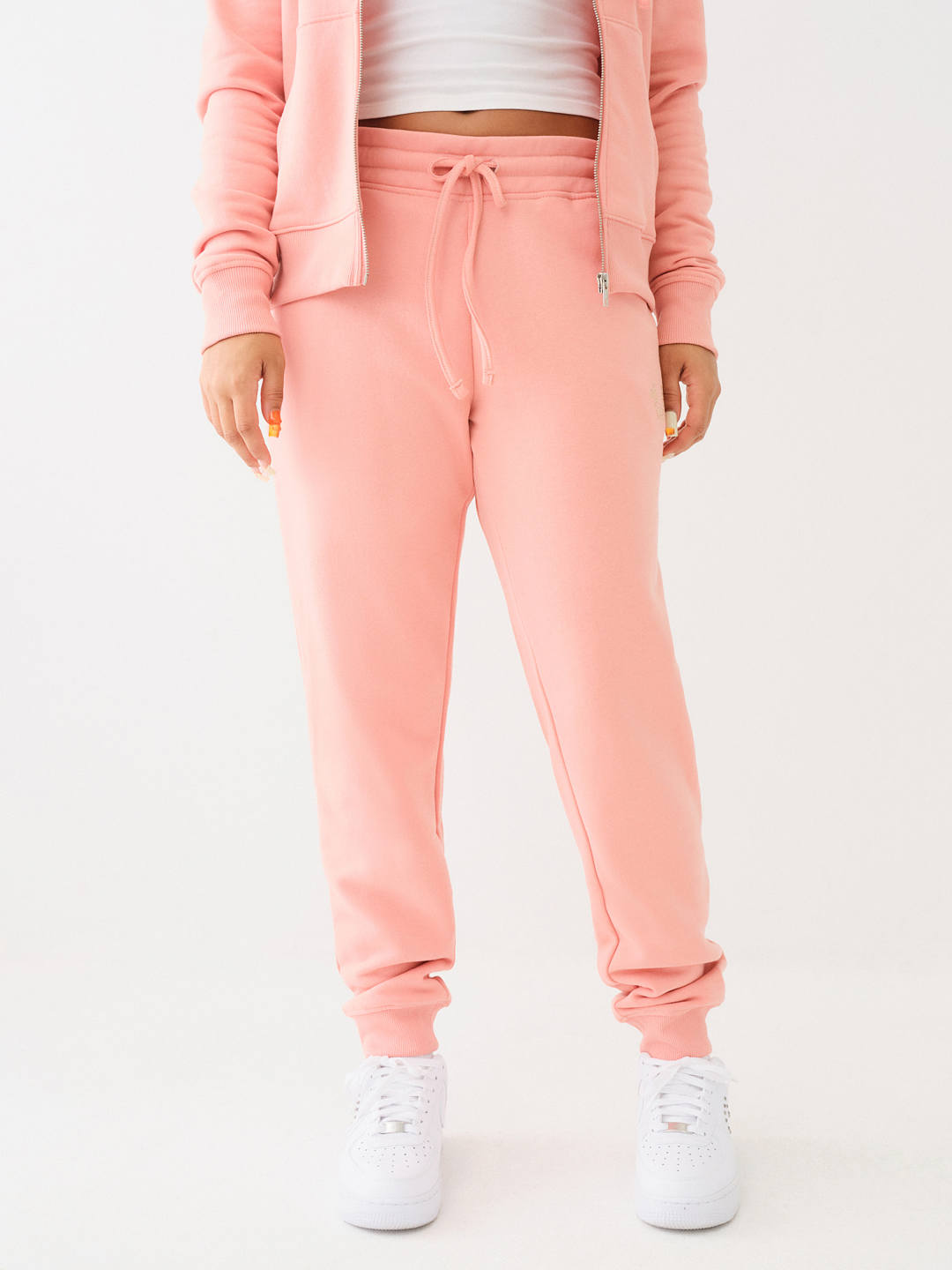 STUDDED FLEECE JOGGER, image 4