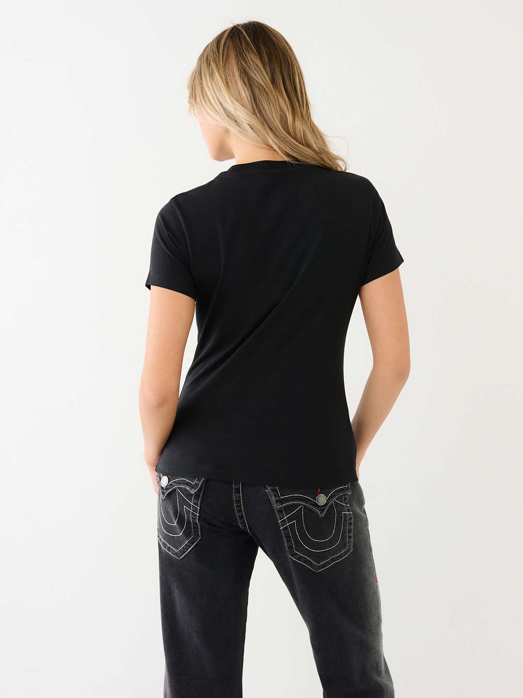 METALLIC CIRCULAR HS BUDDHA TEE | True Religion