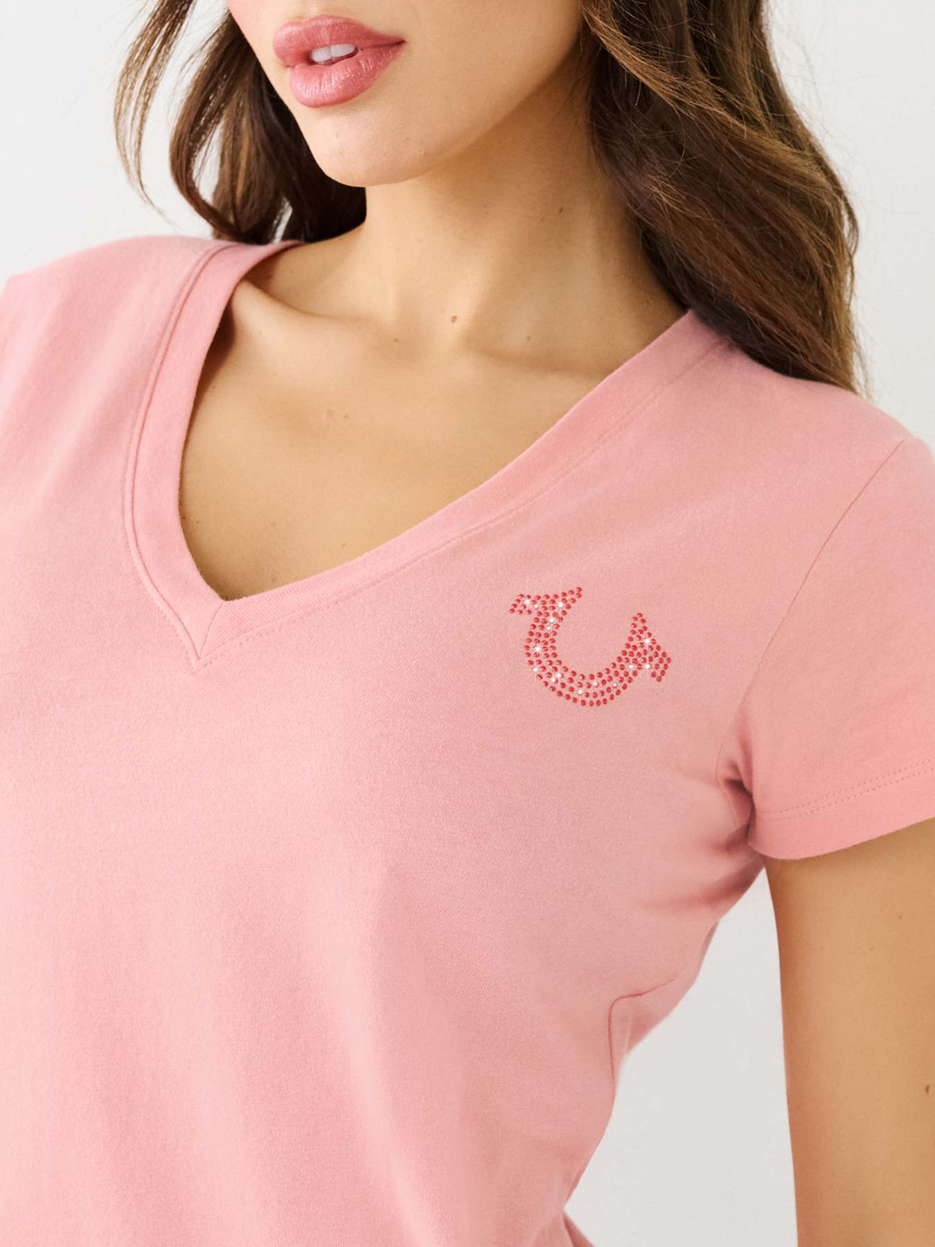 CRYSTAL HS MULTI LOGO TEE, image 1