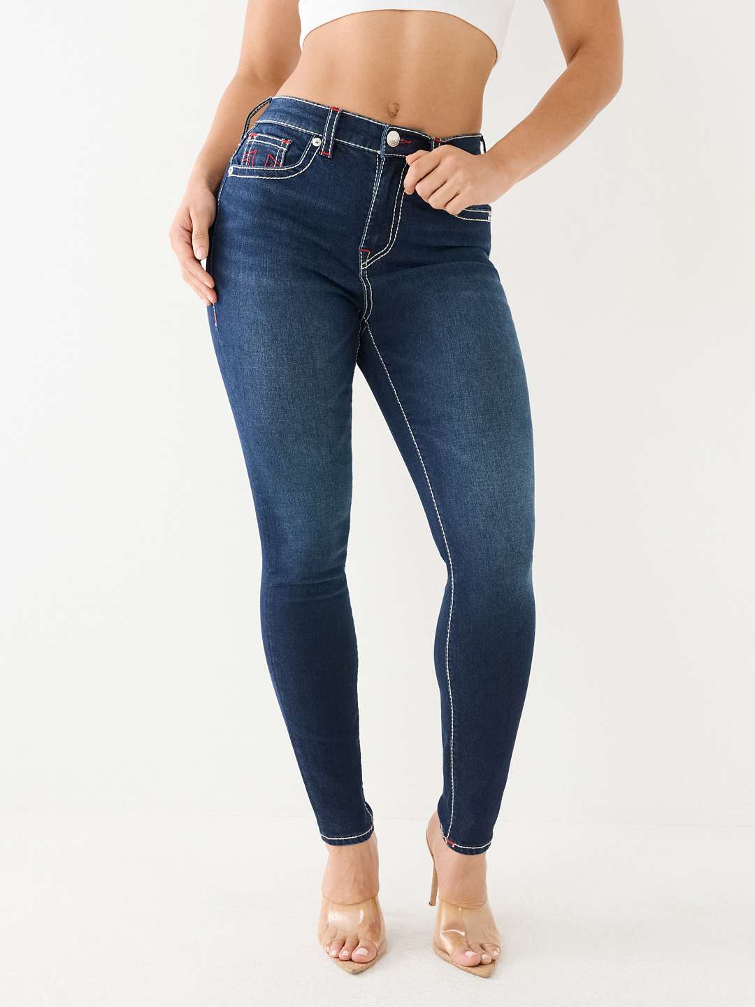 HALLE BIG T SUPER SKINNY JEAN, image 5
