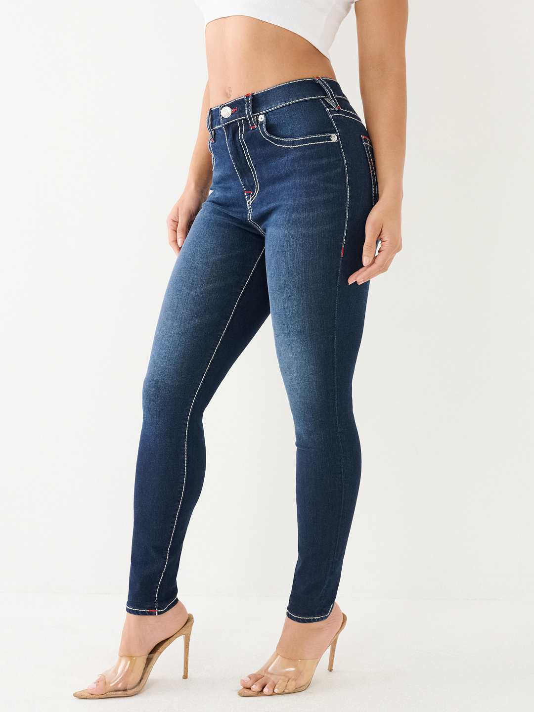 HALLE BIG T SUPER SKINNY JEAN, image 1