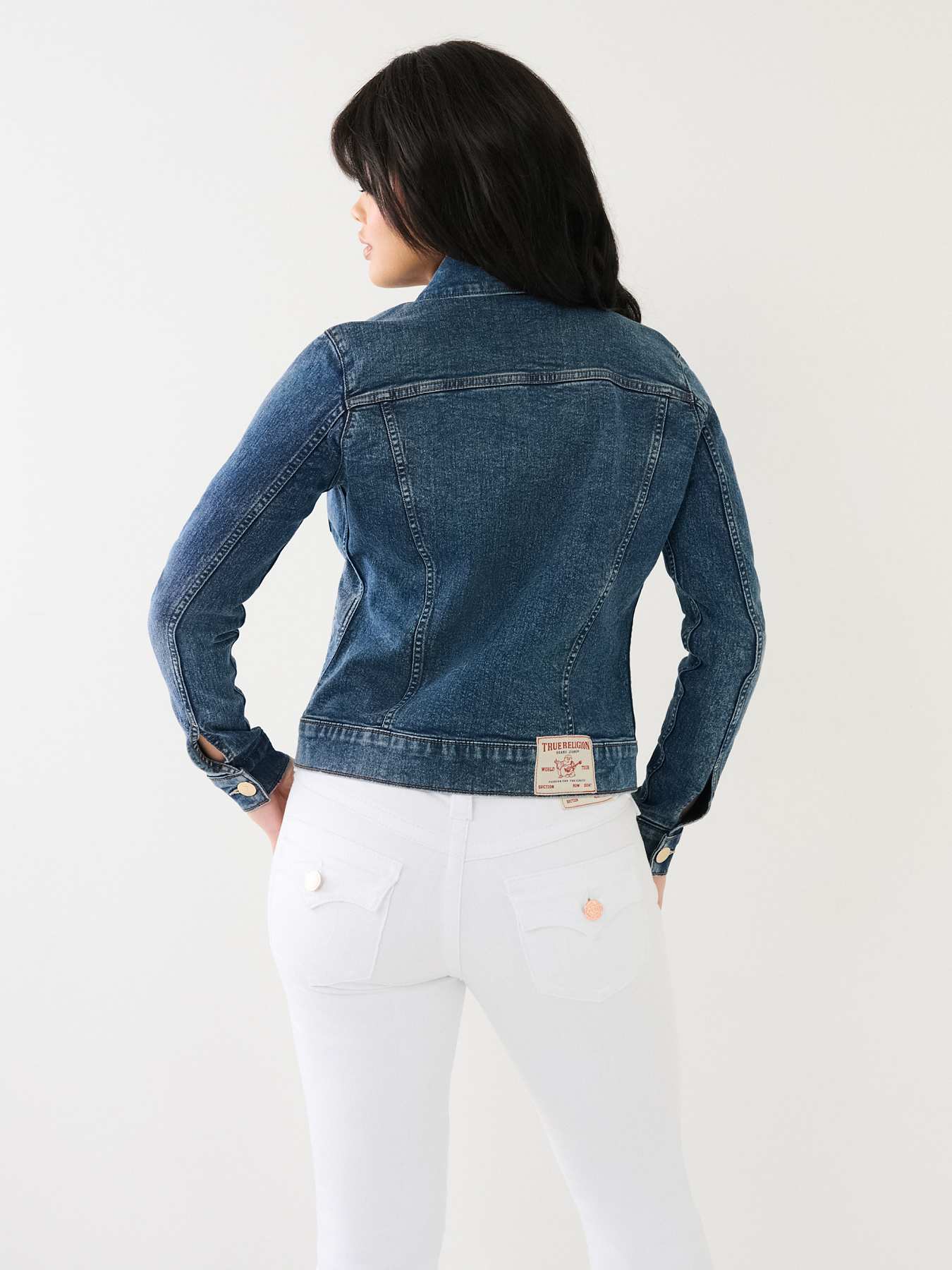 True religion clearance jean jacket womens