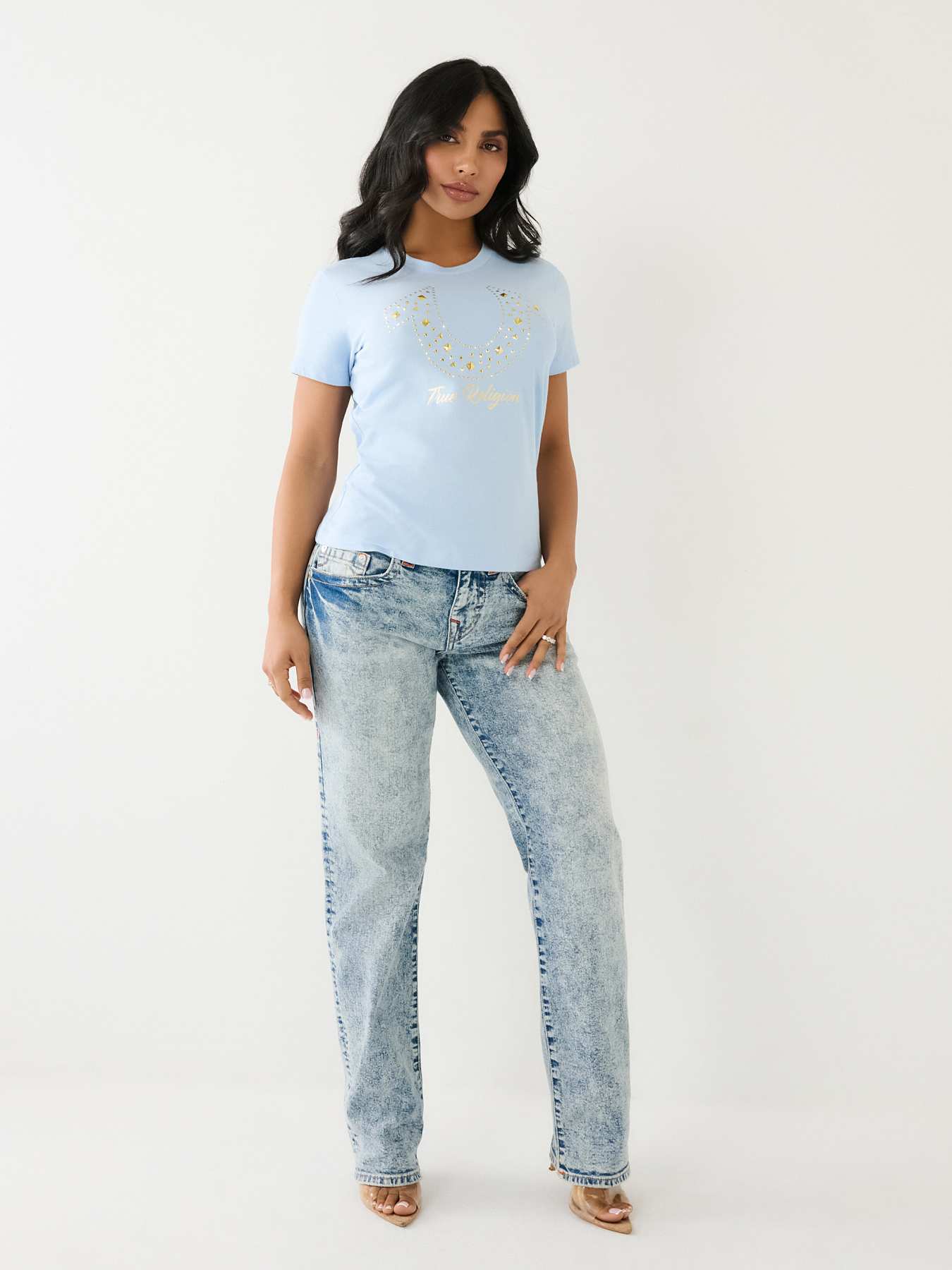 STUDDED HORSESHOE TEE, image 4