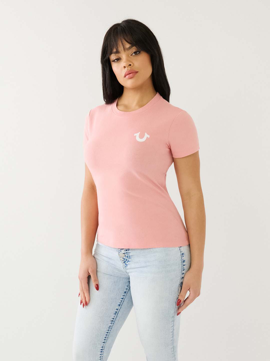 GLITTER HS TR LOGO TEE