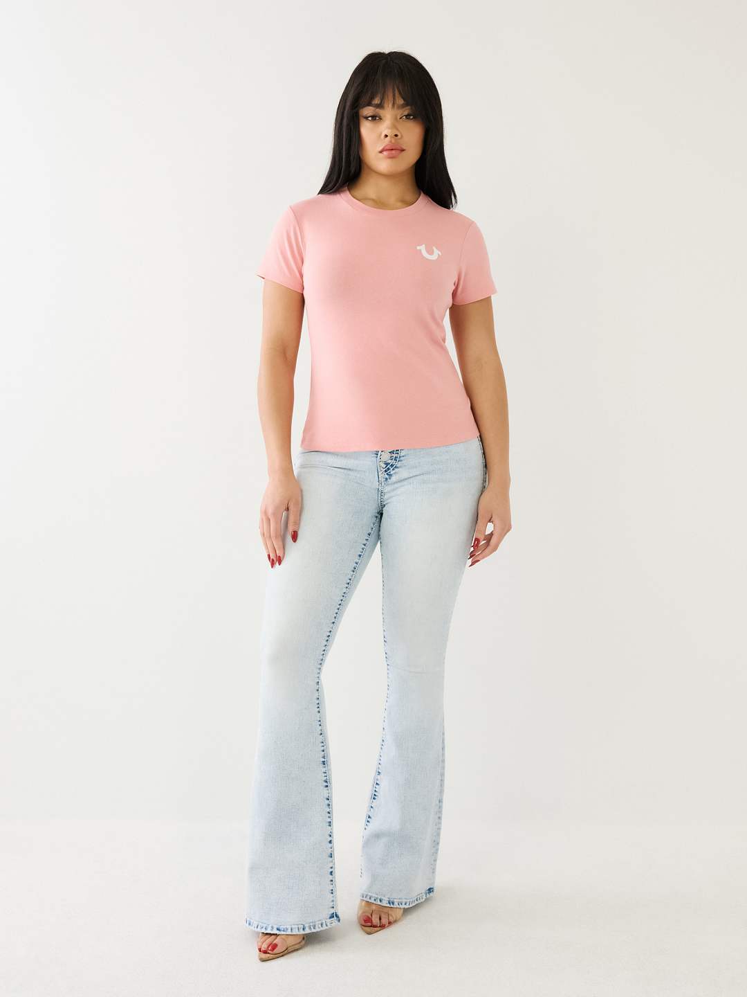 GLITTER HS TR LOGO TEE
